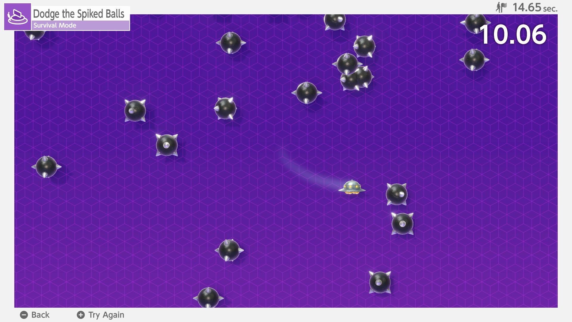 UFO minigame in Nintendo Switch 2 Welcome Tour. 