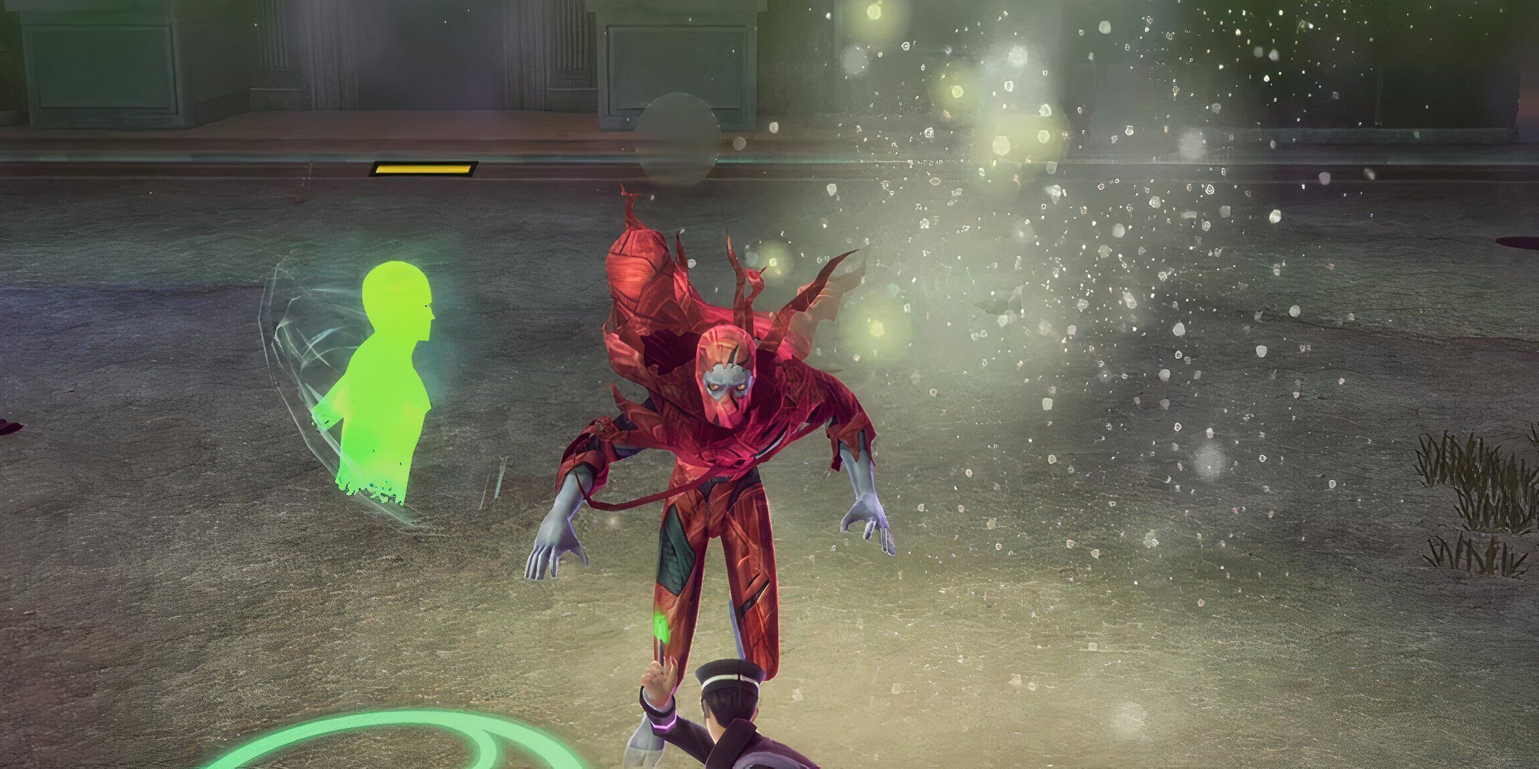 red cape in raidou.