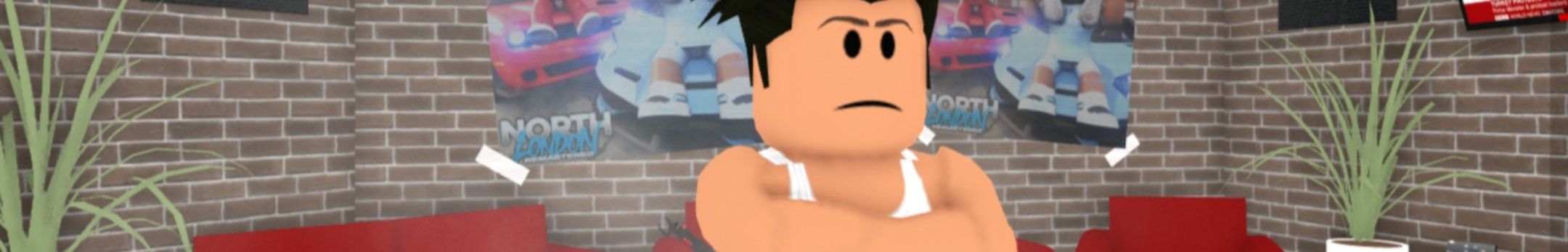 a player in North London Remastered on Roblox