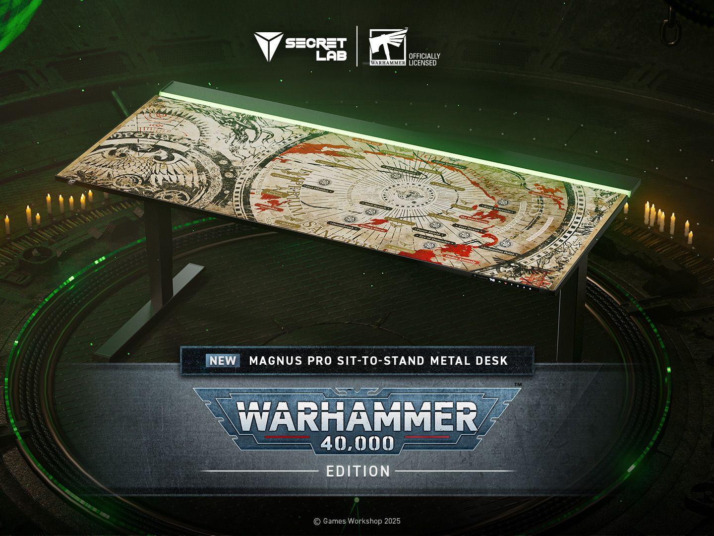 Secretlab MAGNUS Pro Warhammer 40,000 Edition