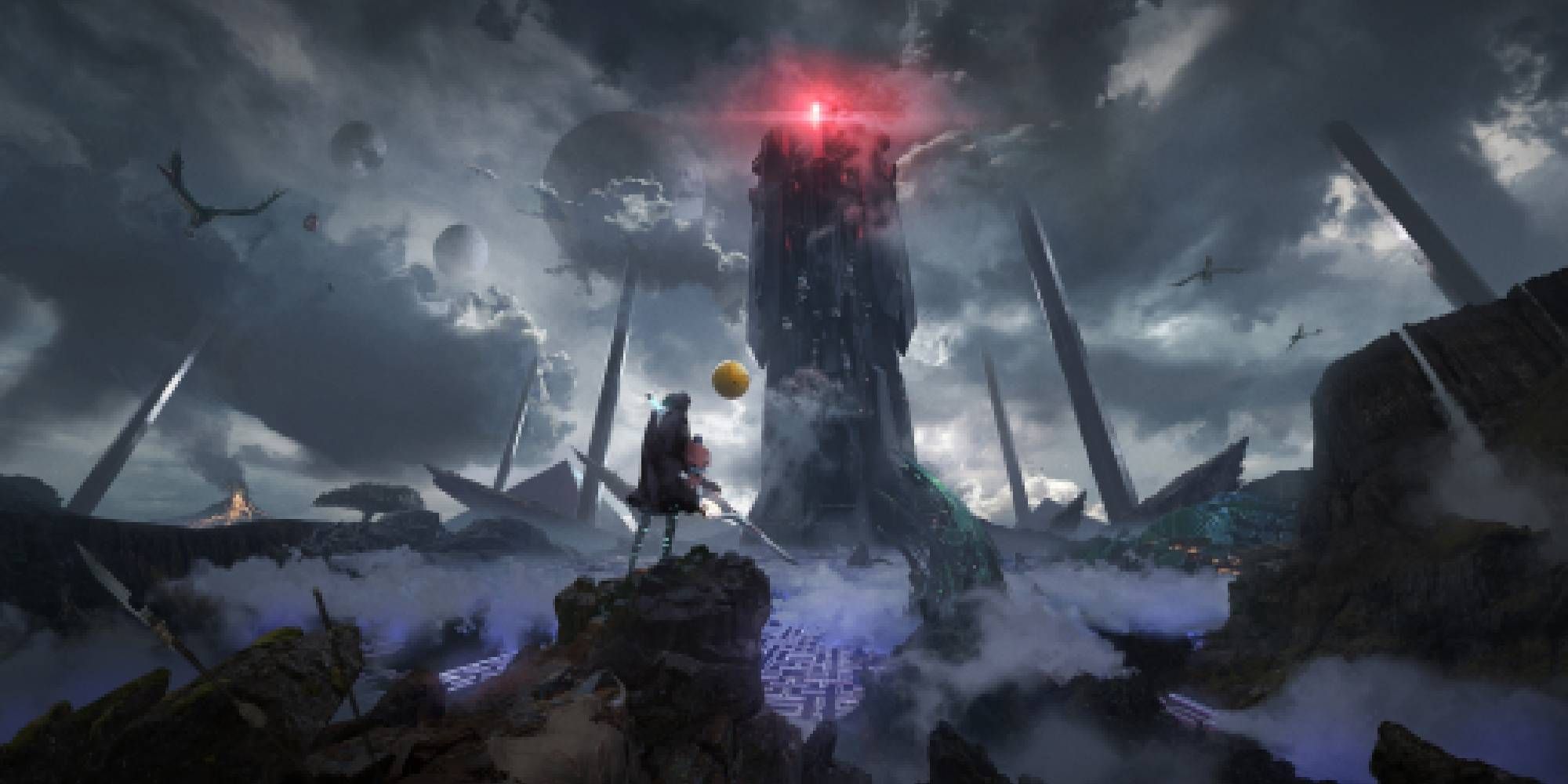 Shadow Labyrinth Key Art.