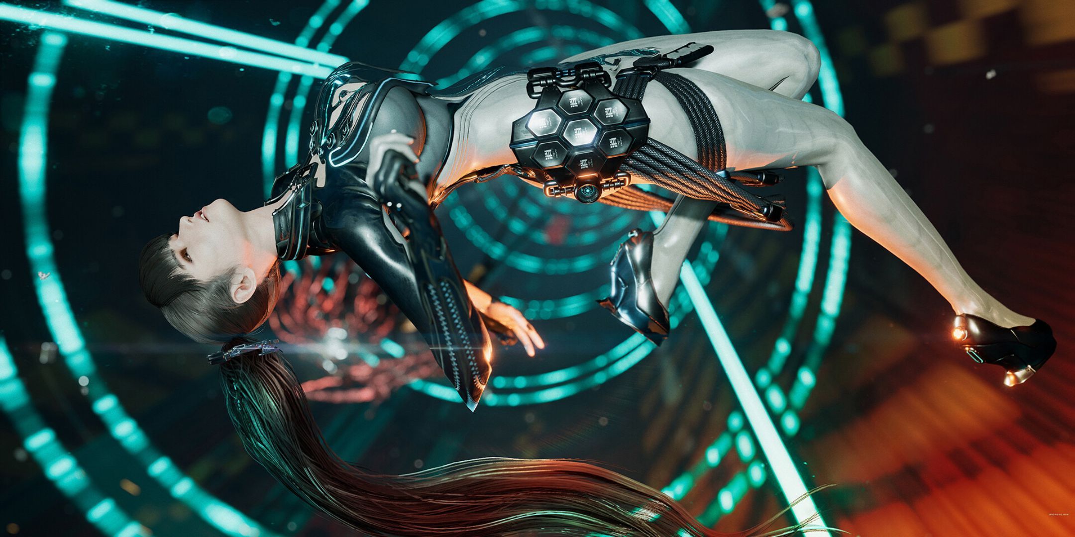 Eve floating around in the Steam version of Stellar Blade.