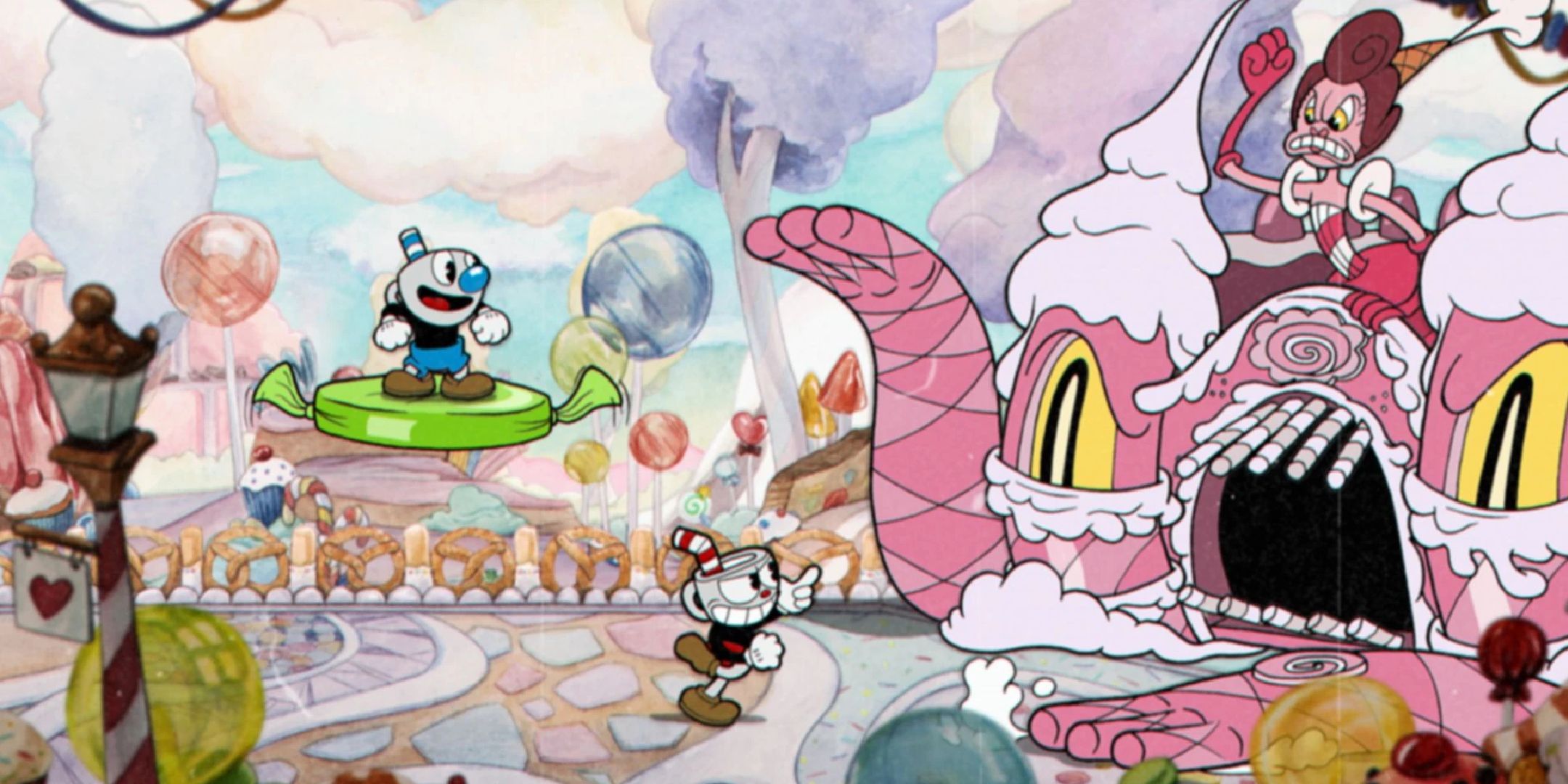 Sugarland Shimmy from Cupheads.