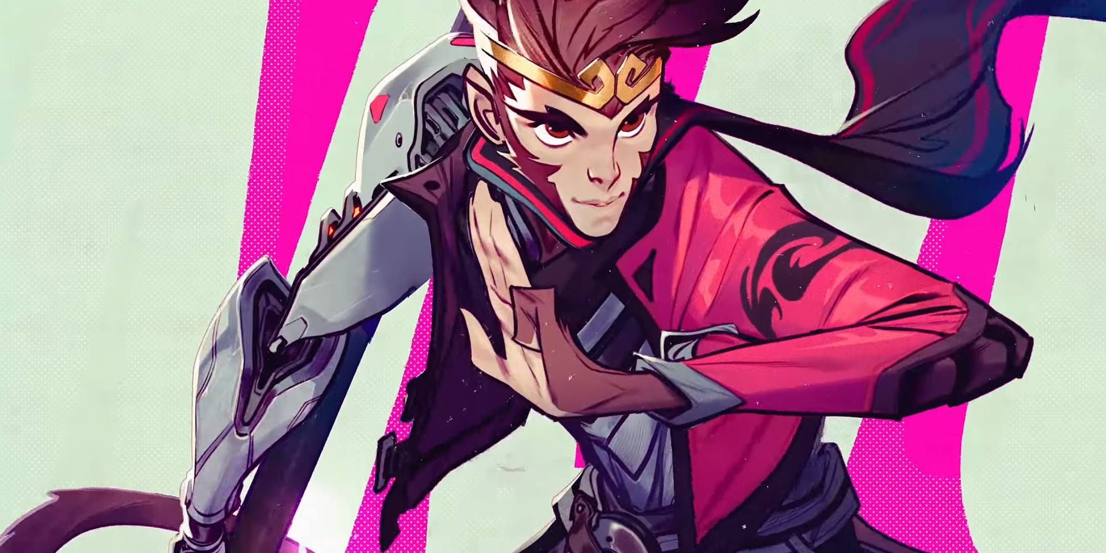 Supervive, Wukong, monkey character wearing a red jacket.