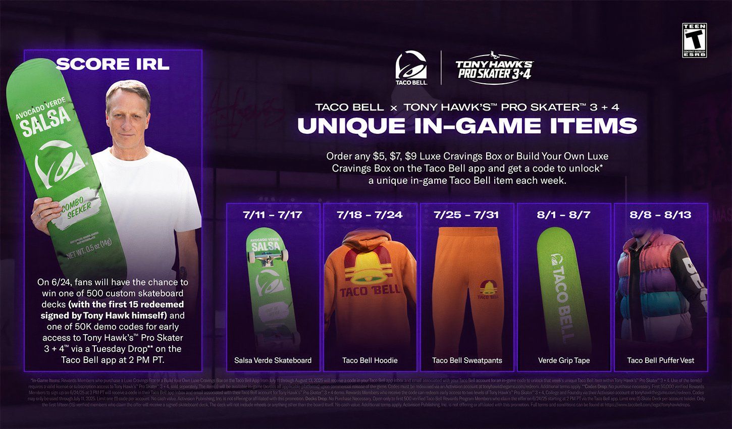 Taco Bell Unique In-Game Items Asset
