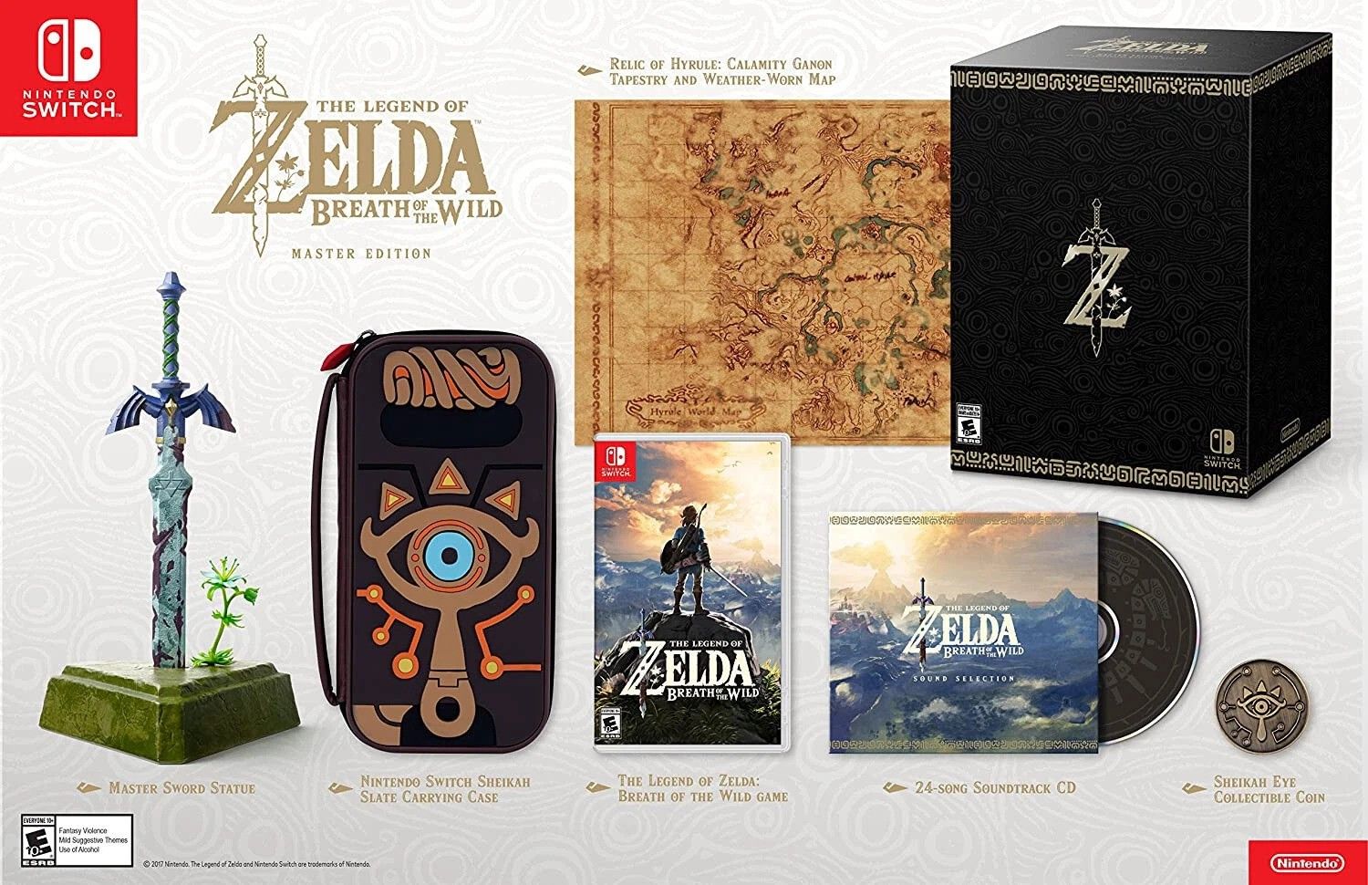 The Legend of Zelda Breath of the Wild Master Edition