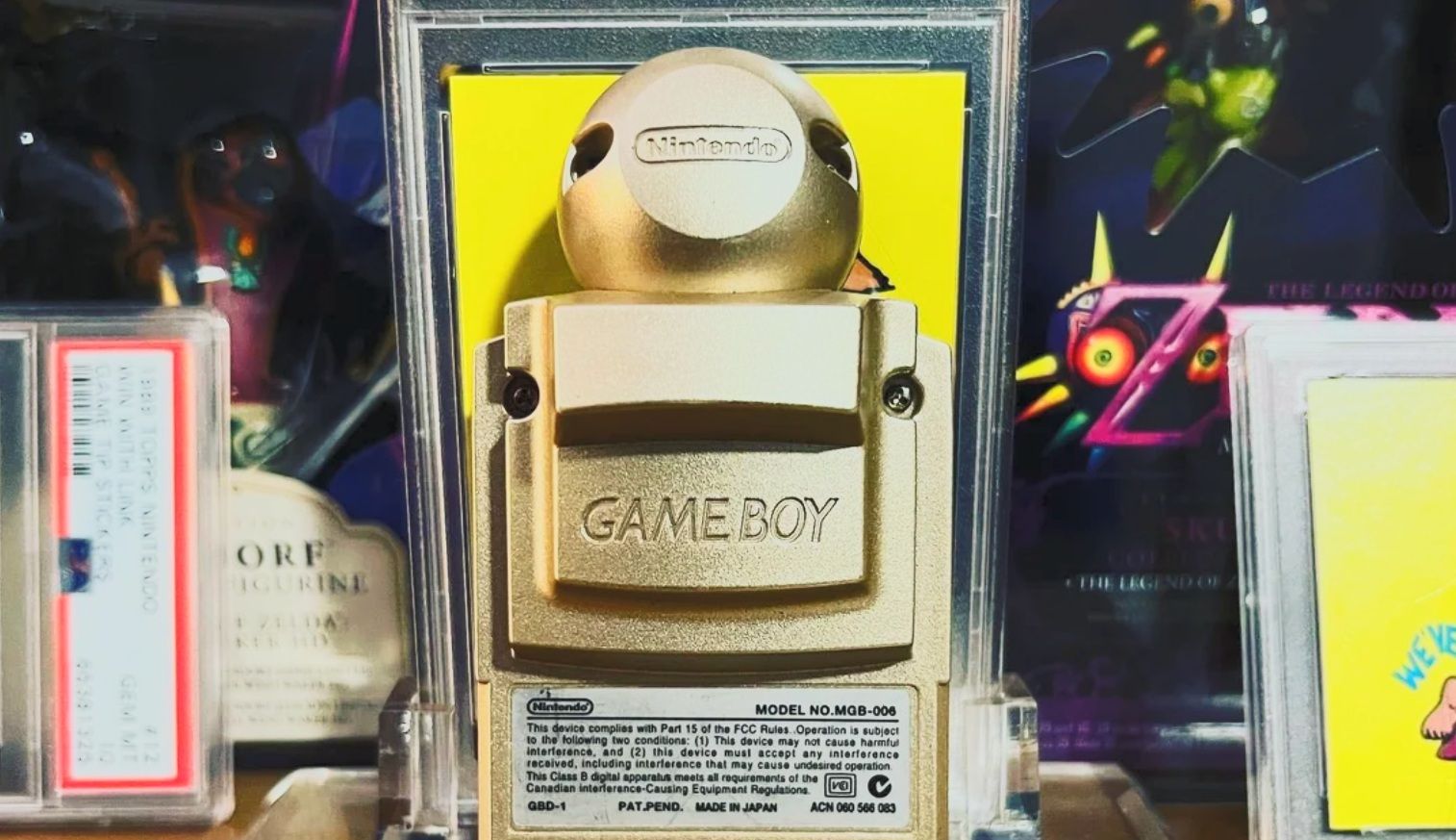 The Limited Edition Game Boy Color Camera for Ocarina of Time.