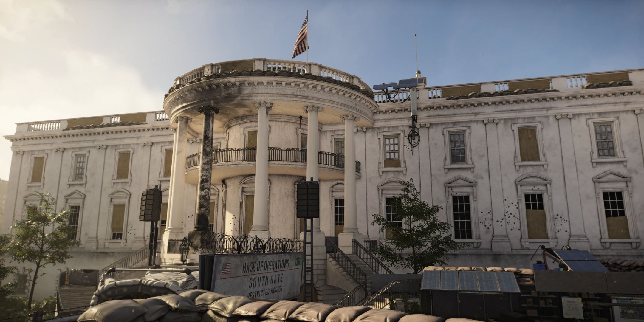 The White House in Tom Clancy's The Division 2.