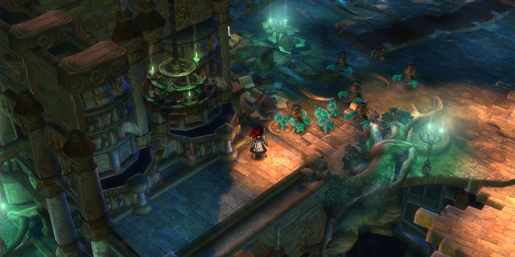 A player coming across a group of enemies while exploring in Tree of Savior.