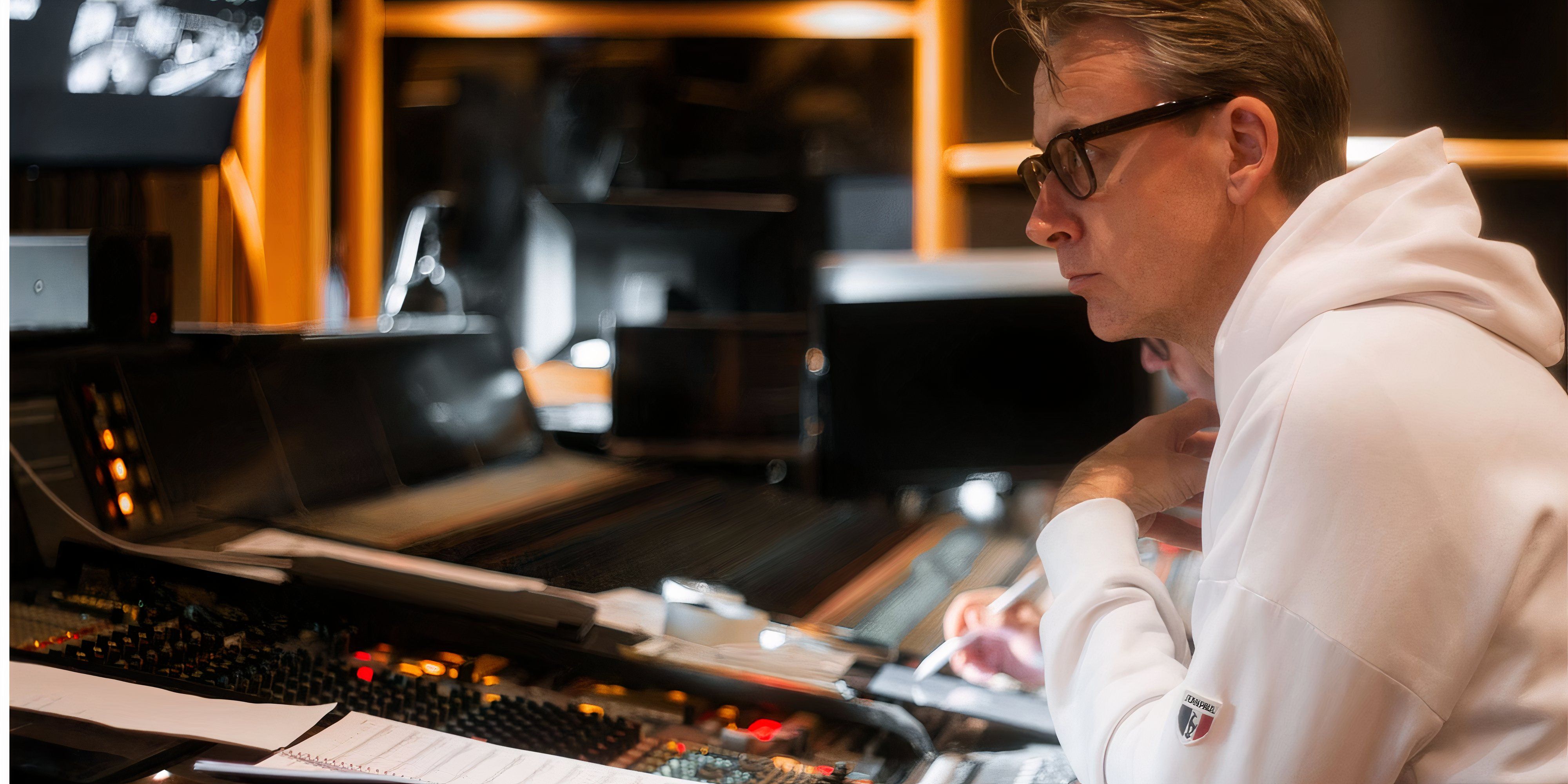 Knut Avenstroup Haugen in the studio for Dune: Awakening.