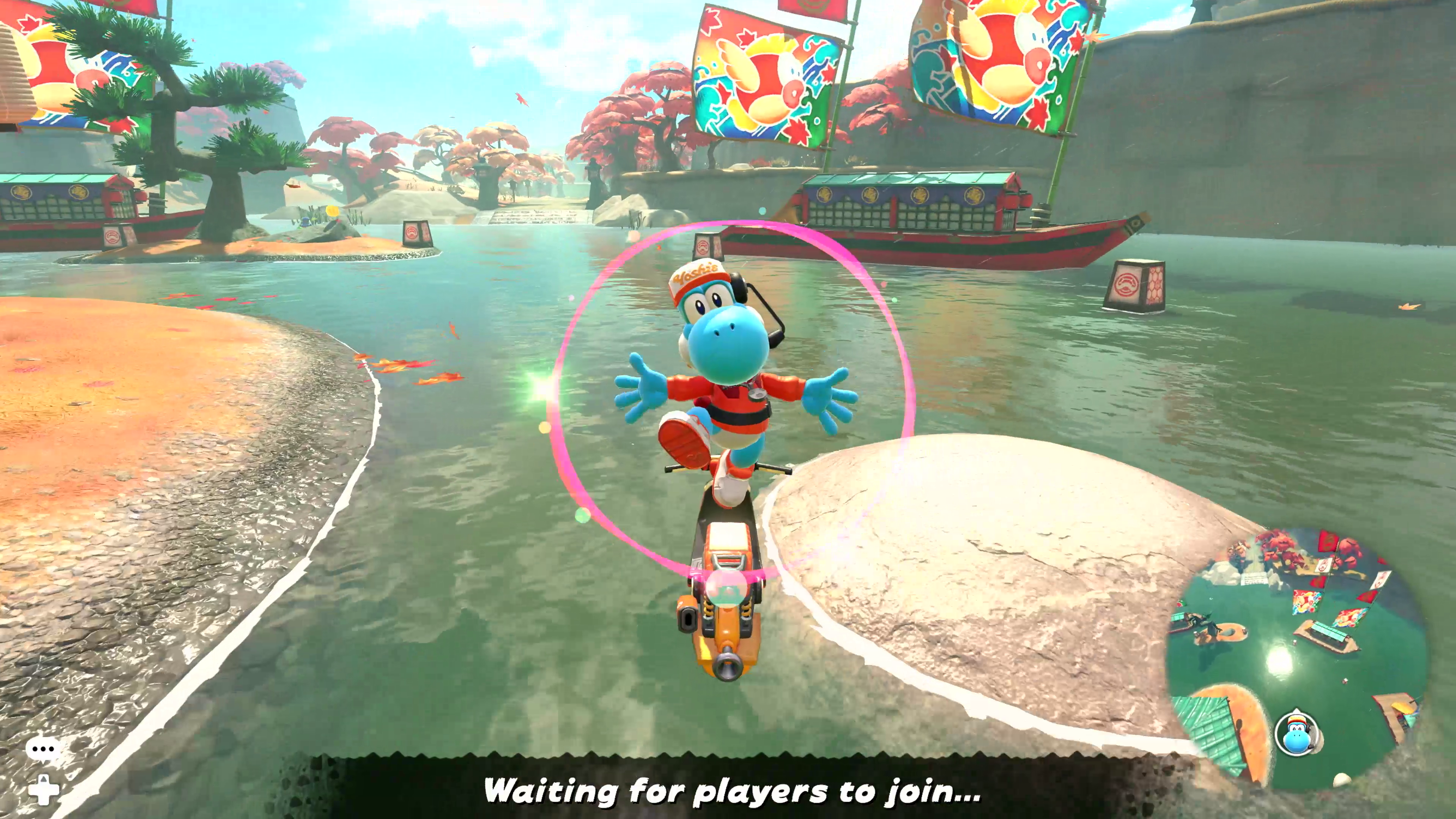 Mario Kart World Free Roam Minimap
