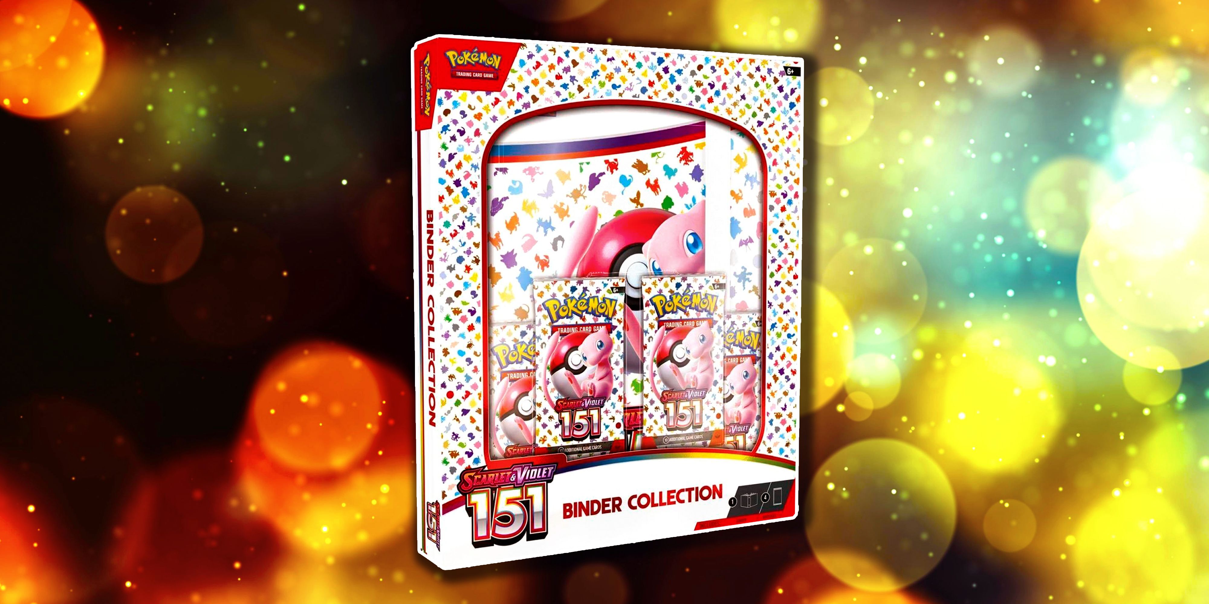 151 Products Binder Collection from the Pokemon TCG.