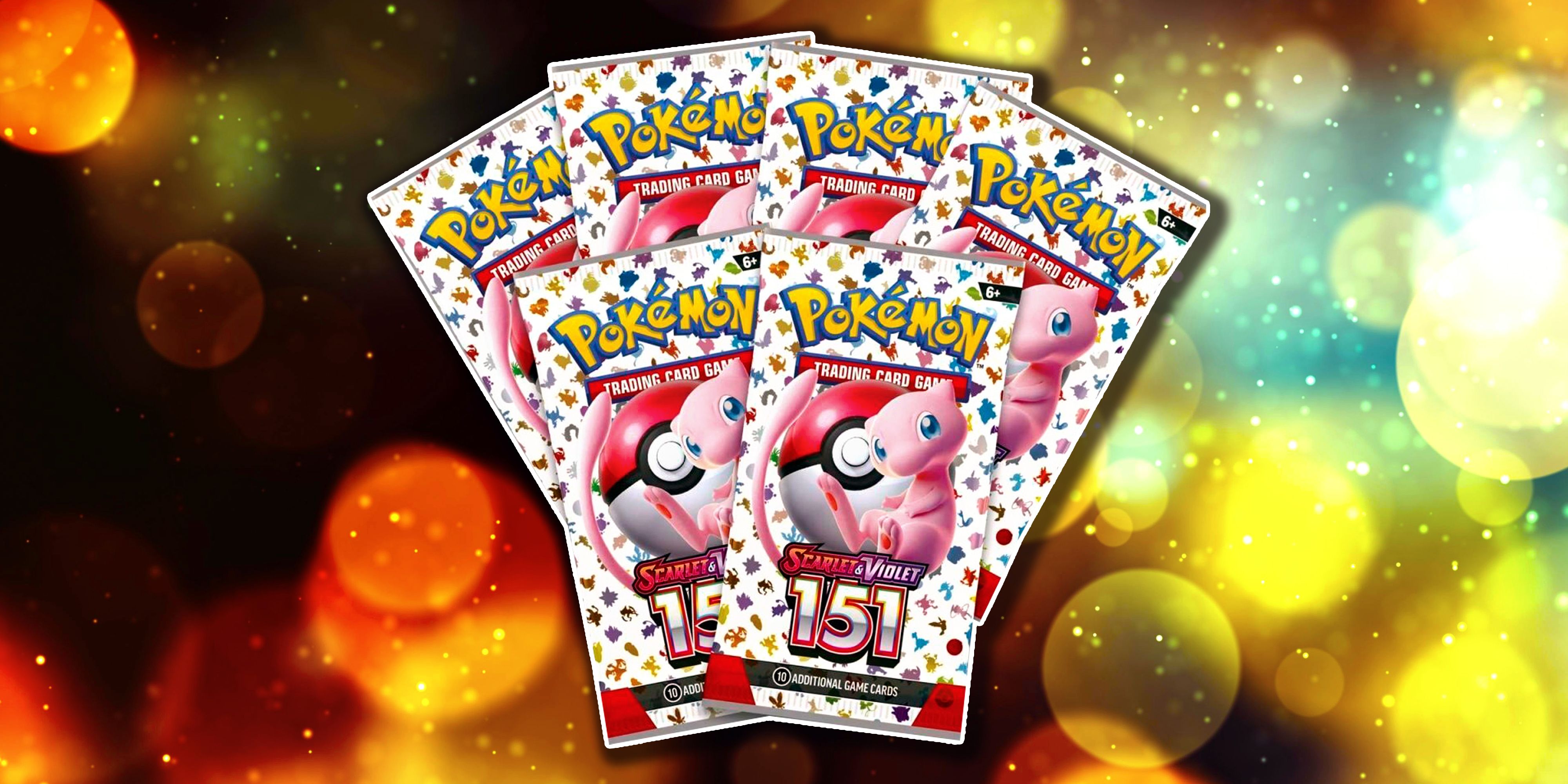 151 Loose Packs from the Pokemon TCG.