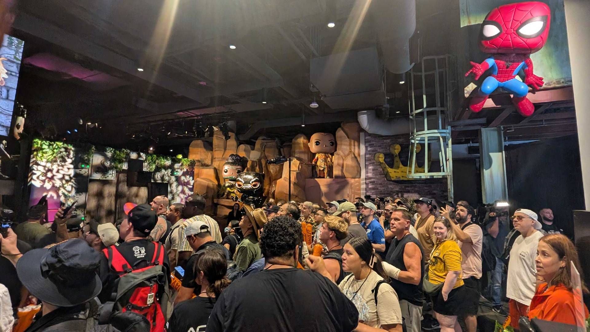 A Group Of Fans At Funko Fundays Experience 2025.