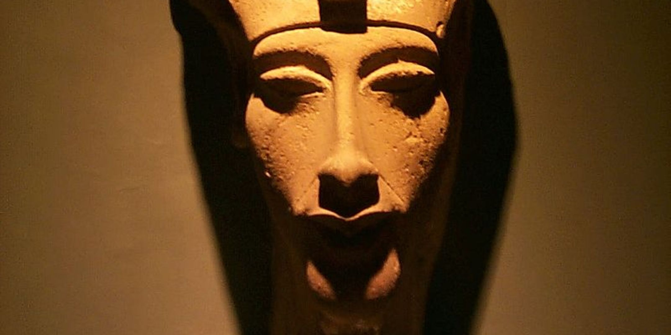 a sculpture of Akhethaten, previously known as Amenhotep IV.