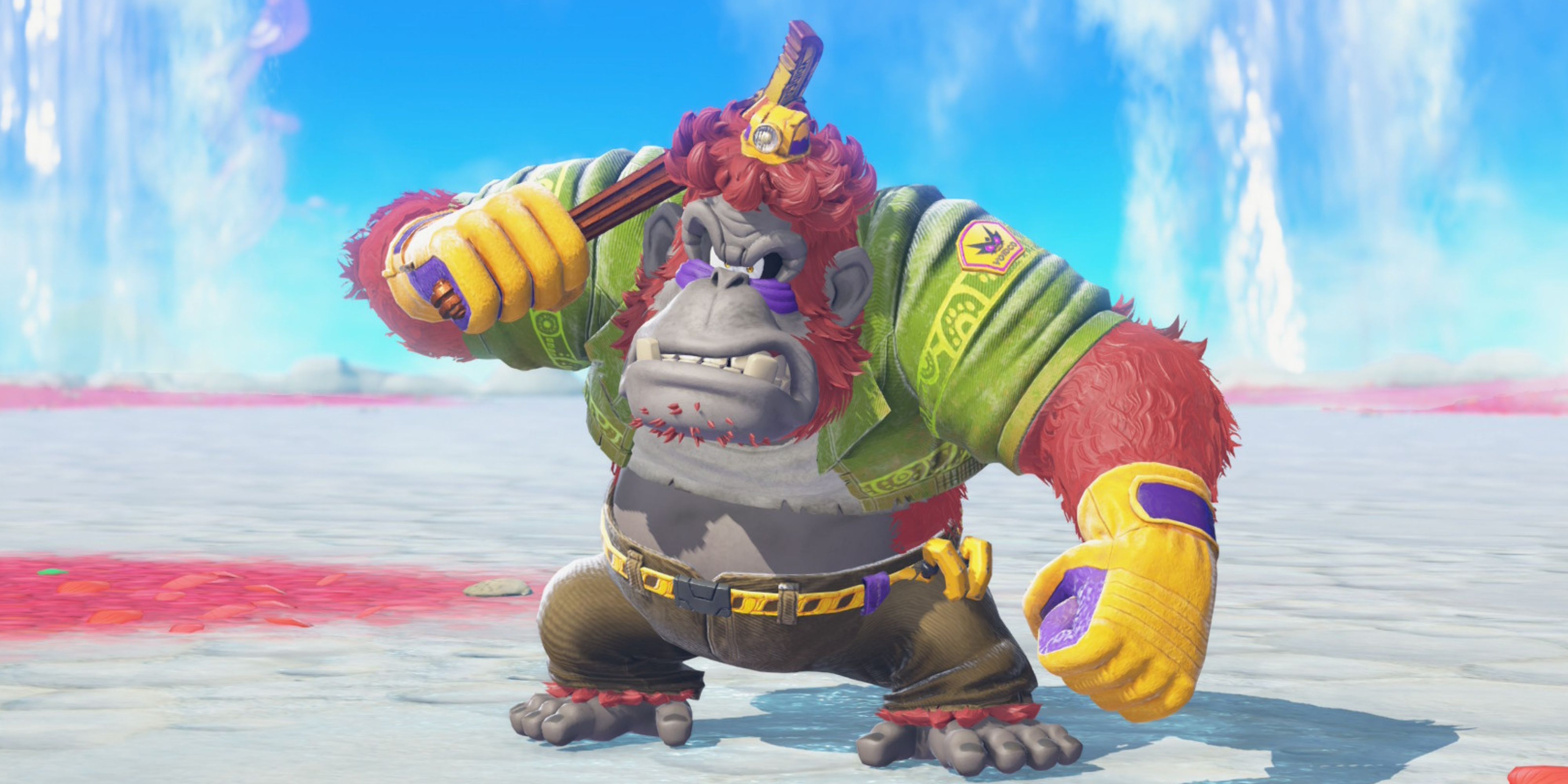 Angry boss in Donkey Kong Bananza