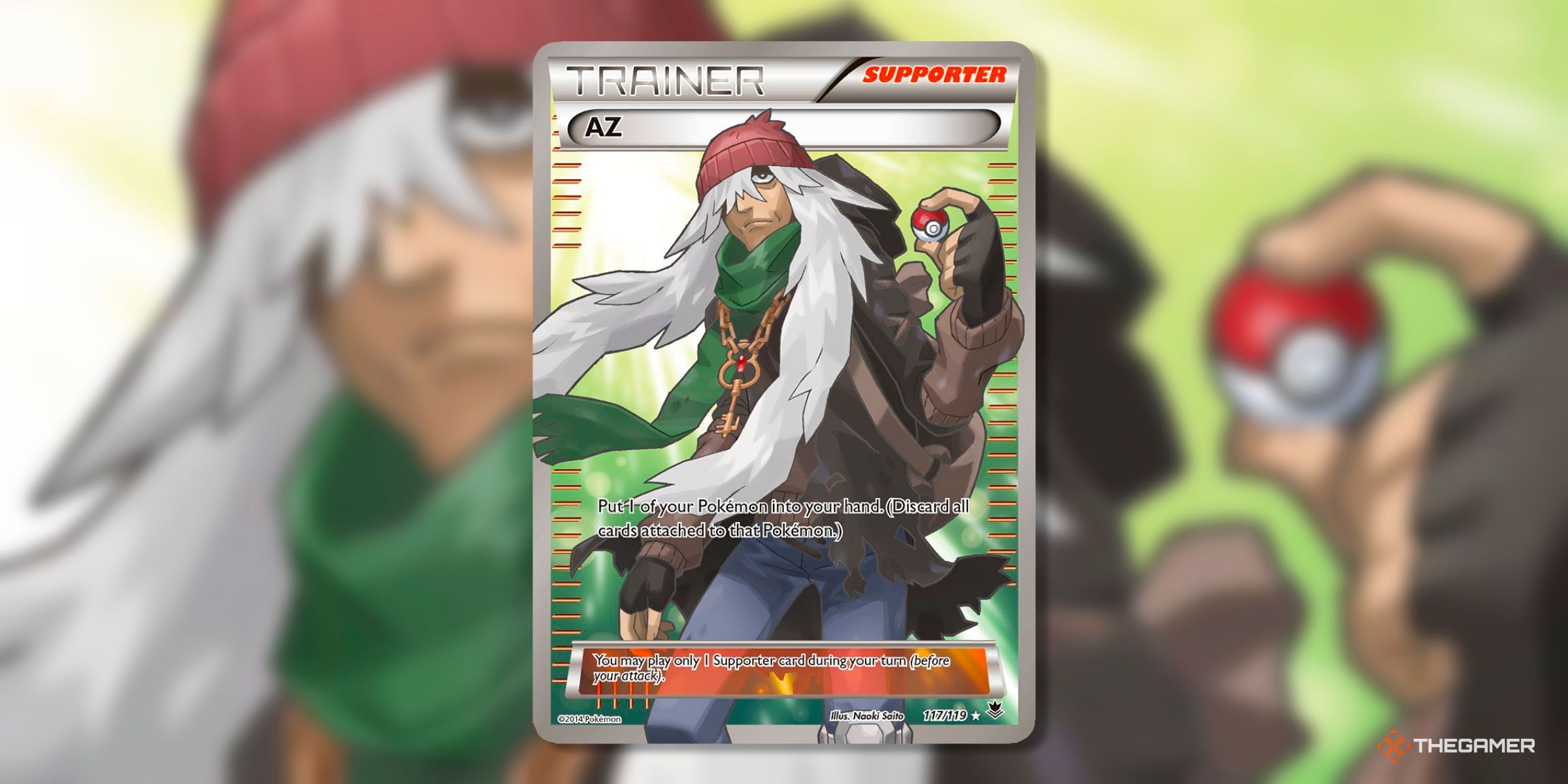 AZ (Ultra Rare, 117) from the XY era set Phantom Forces from the Pokemon TCG.