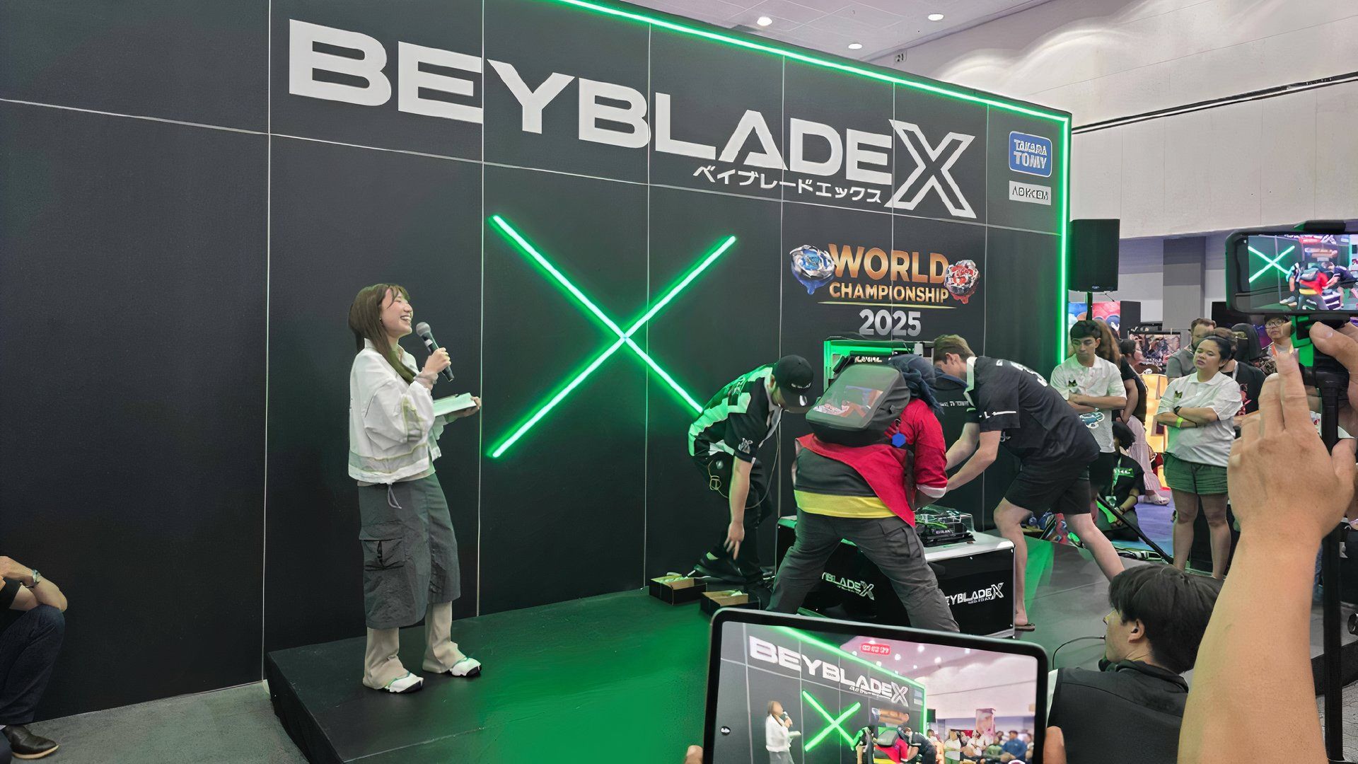 Beyblade X Stage At Anime Expo.