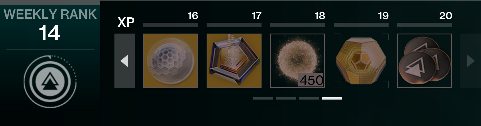 Destiny 2 Seasonal Hub Reward Track