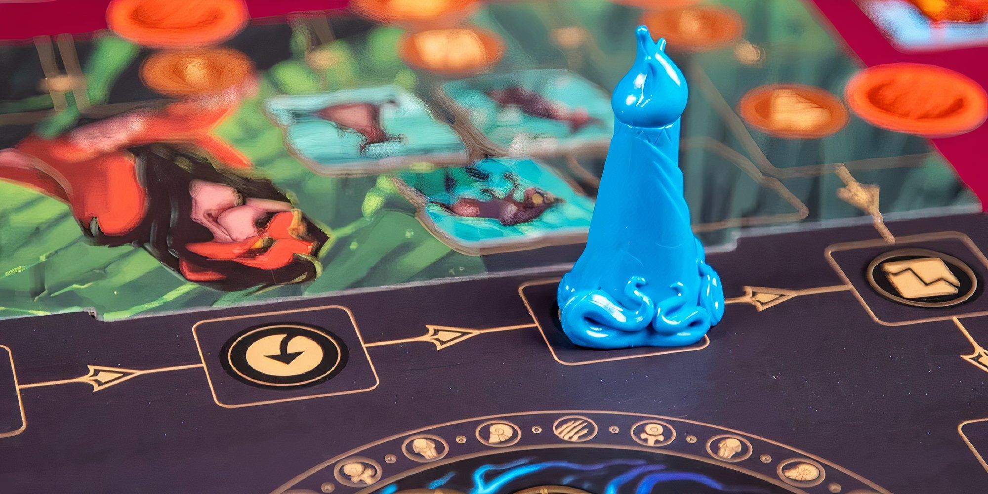 Disney Villainous Unstoppable Ursula Game Piece.