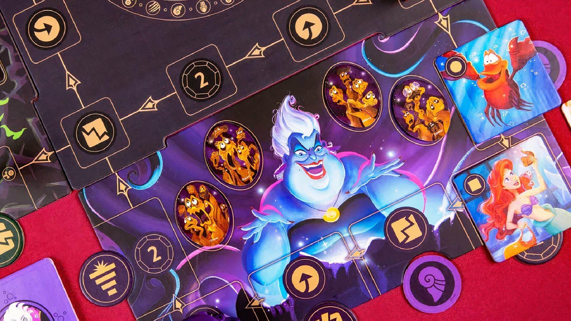 Disney Villainous Ursula Board.