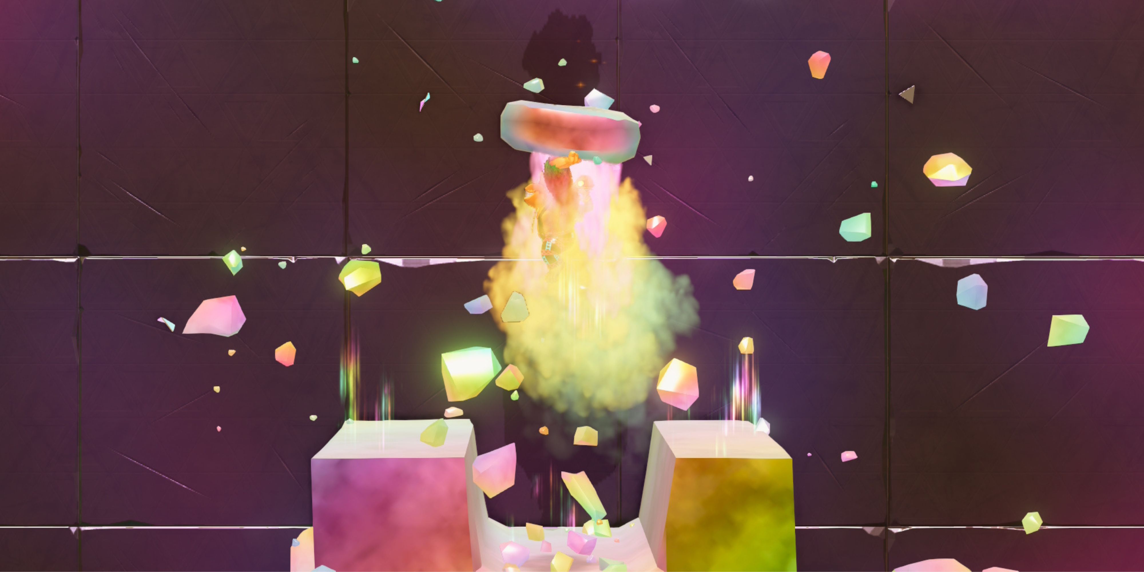 Donkey Kong with Liftoff Ore in Donkey Kong Bananza