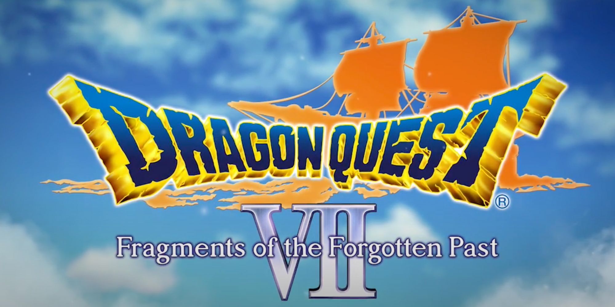 Dragon Quest 7 title screen via trailer. 