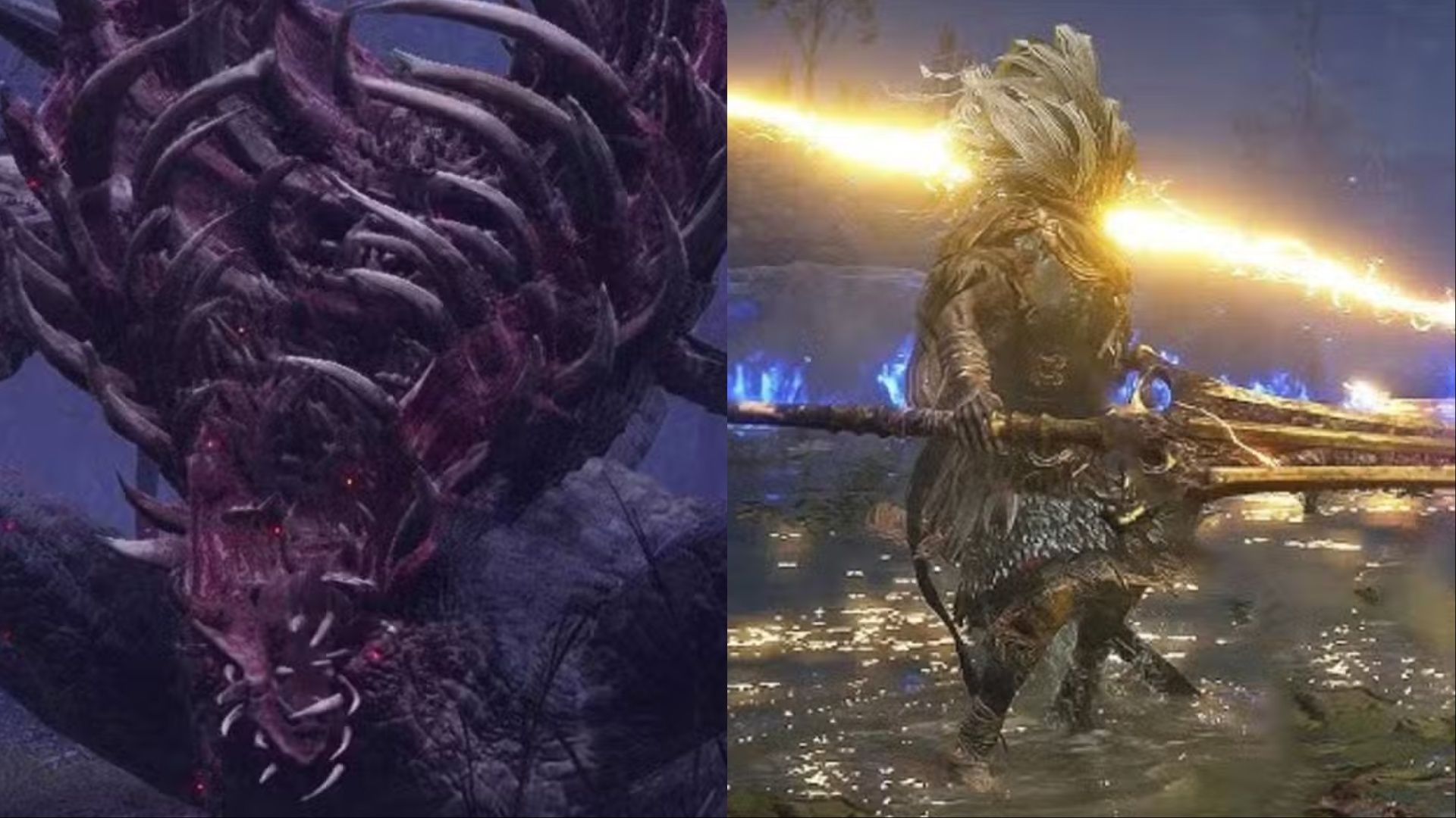 A look at the Gaping Dragon and Nameless King Nigh Boss encounters in Elden Ring Nightreign.