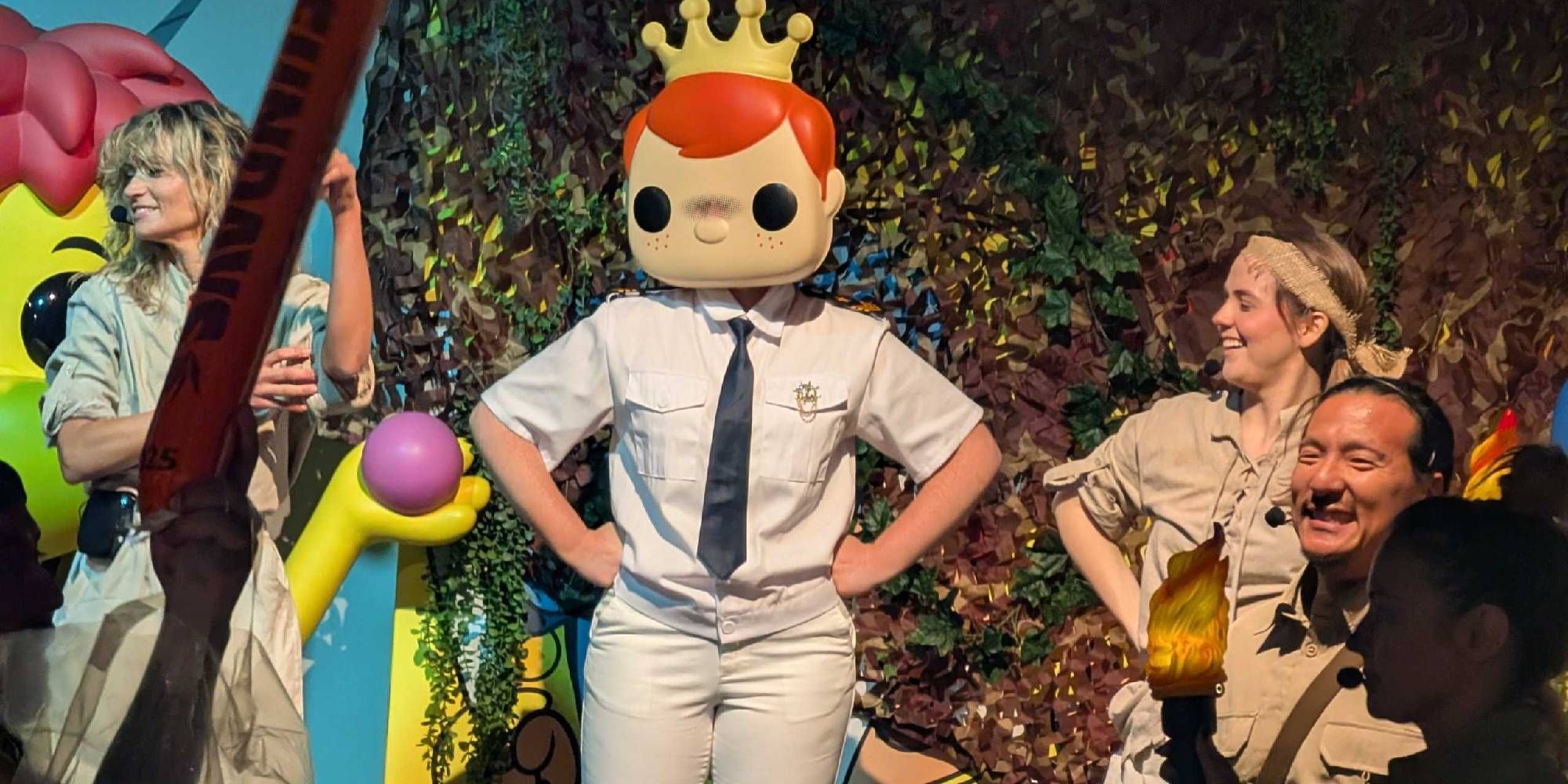 funko Fundays Experience Freddy Funko Standing With Hands On Hips.