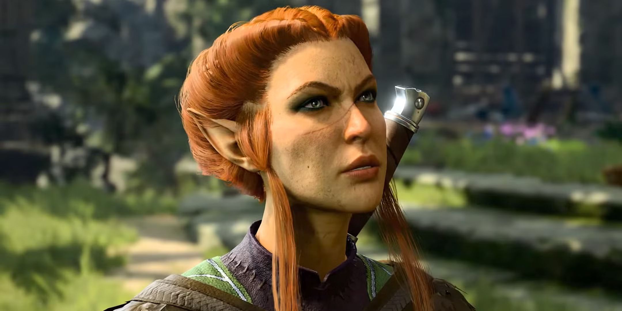 Kagha standing in the Emerald Grove in Baldur's Gate 3.