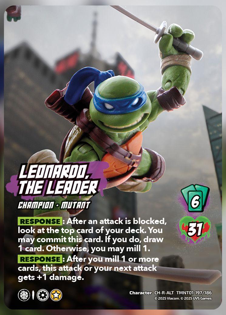 Leonardo, The Leader