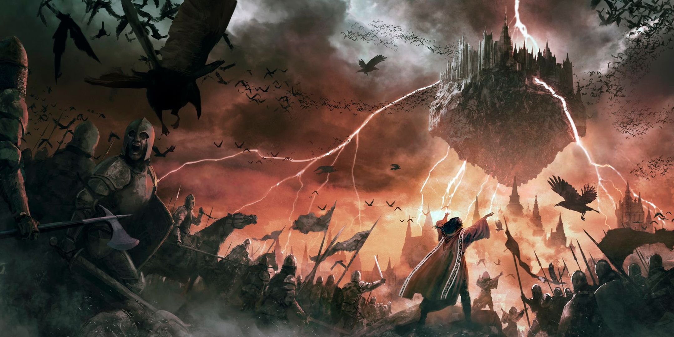 Official art from the Malazan Book of the Fallen series.
