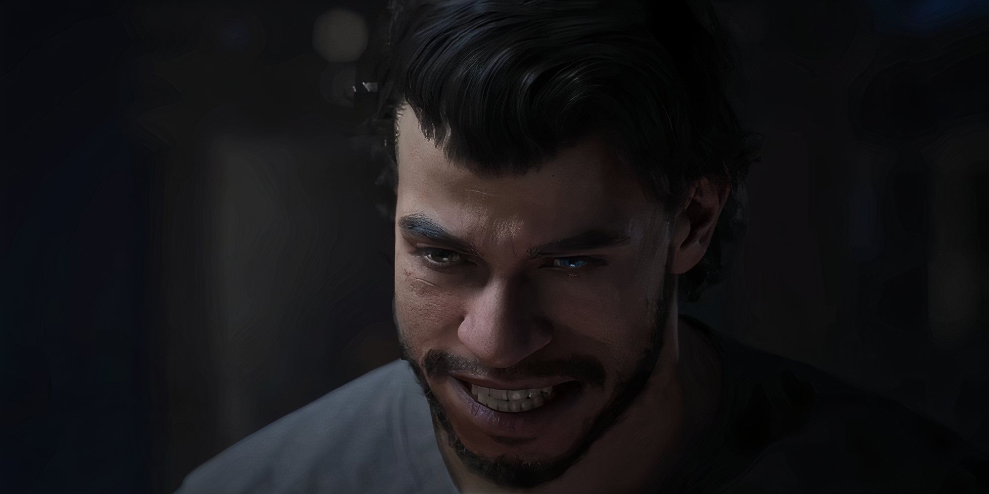 A cutscene from the launch trailer for MindsEye.