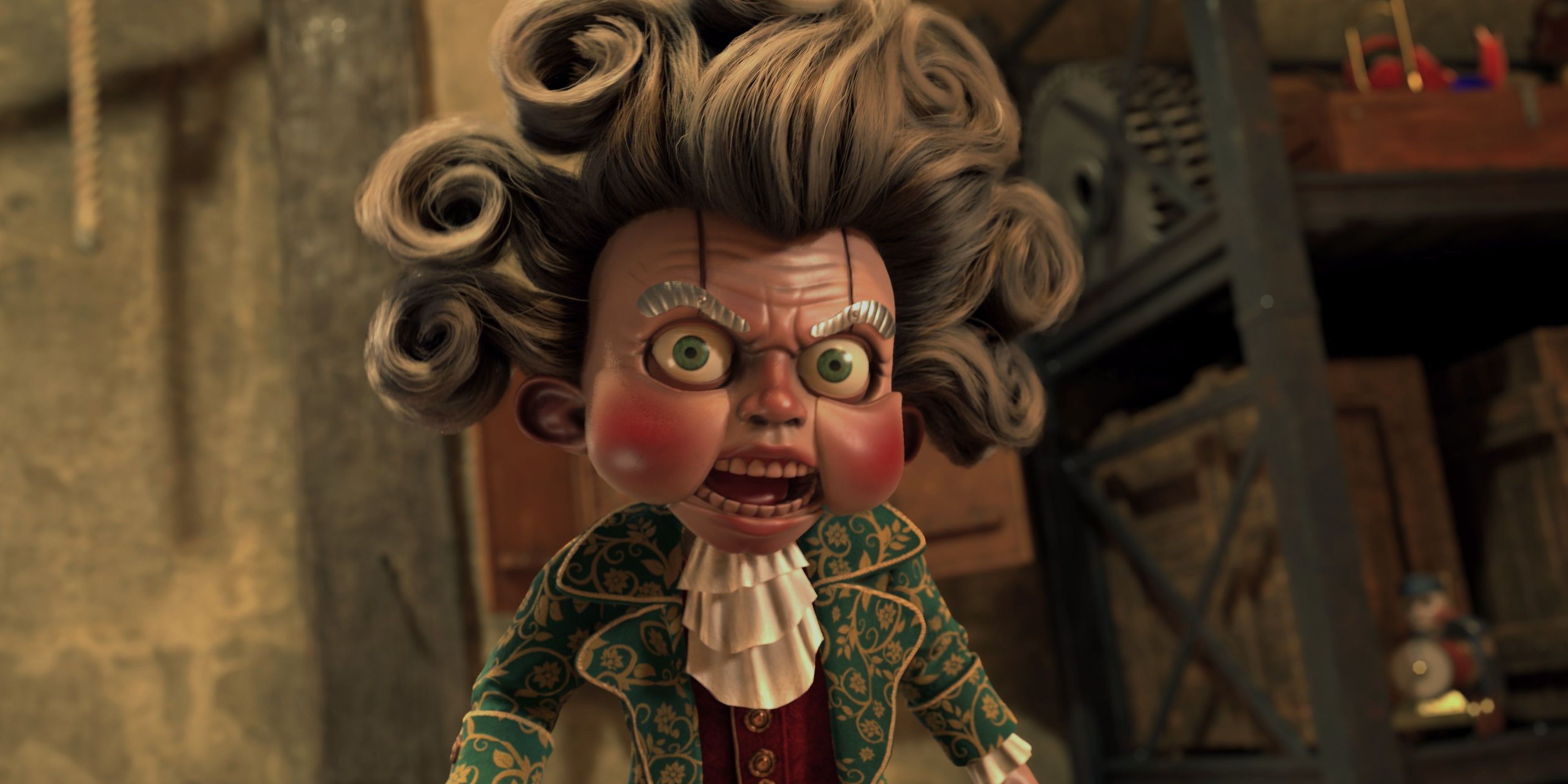angry little puppet in clockwork revolution.
