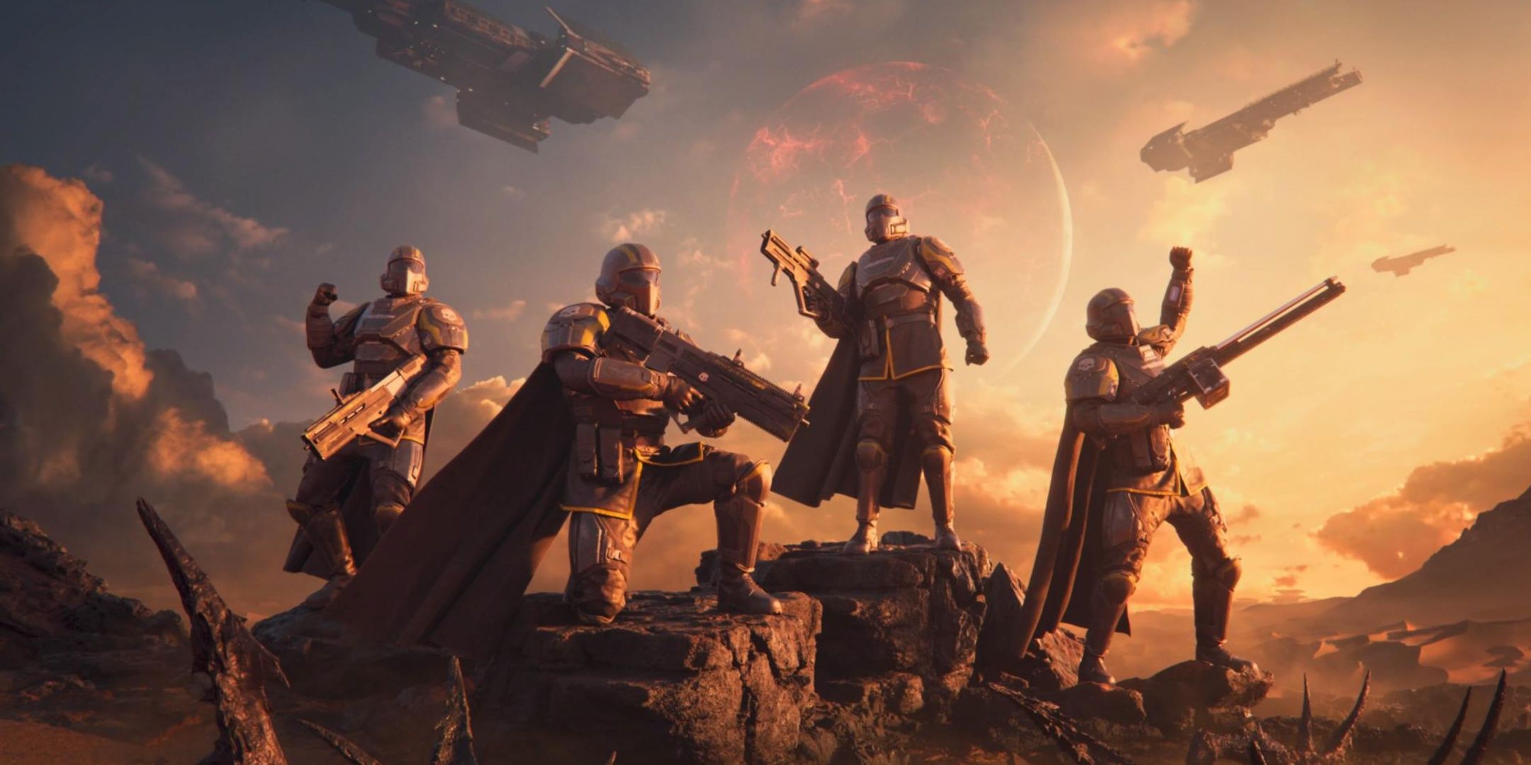 Helldivers 2 Key Art