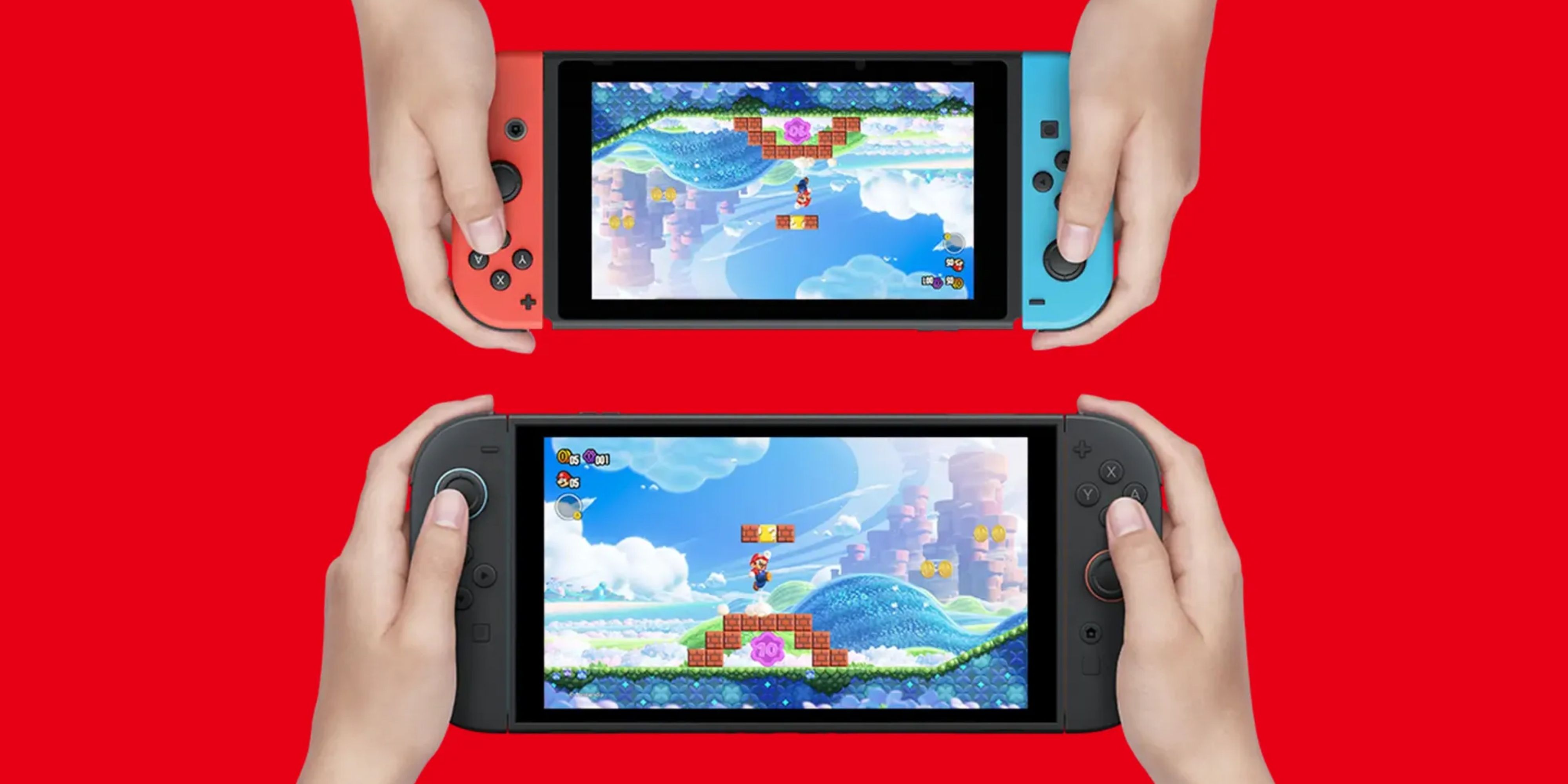 two people playing a switch and switch 2 together.