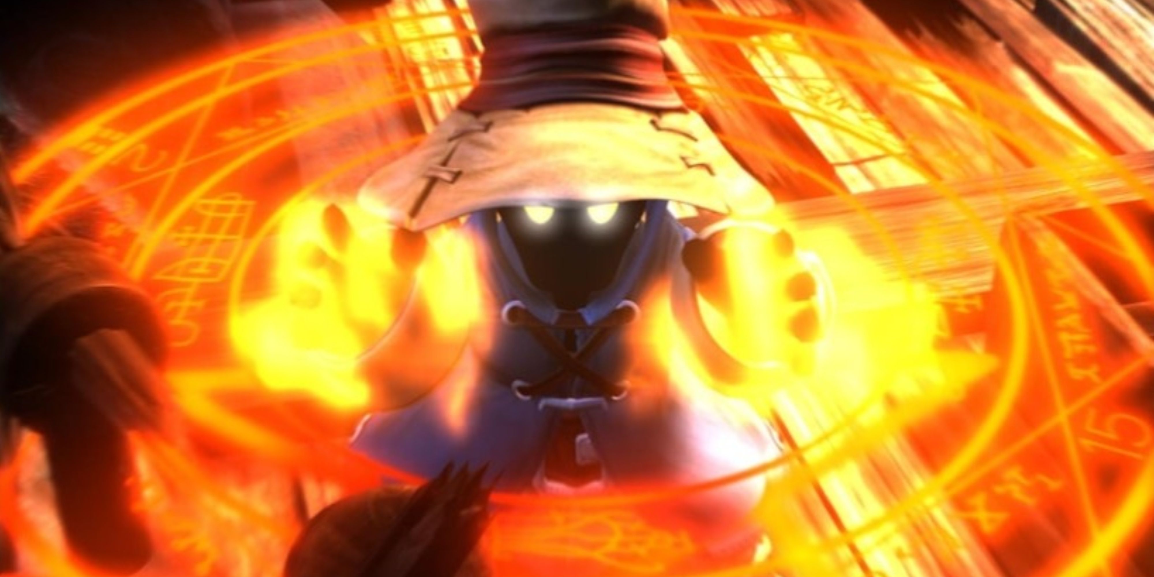 vivi casting a spell in final fantasy 9.