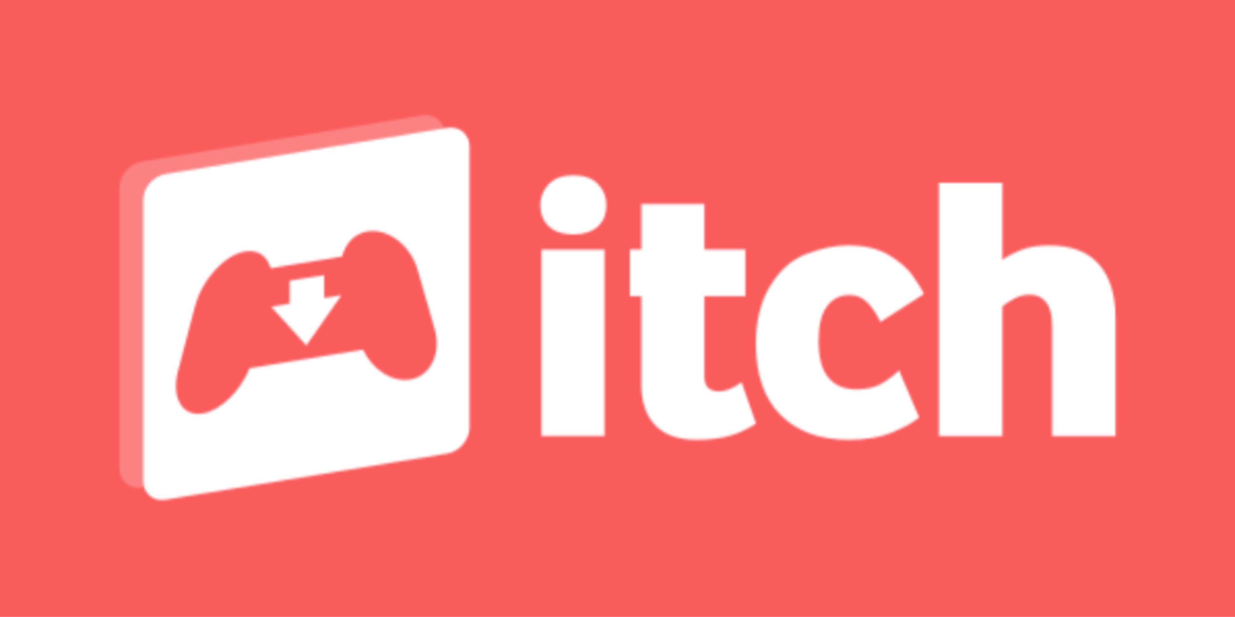 itch io logo.