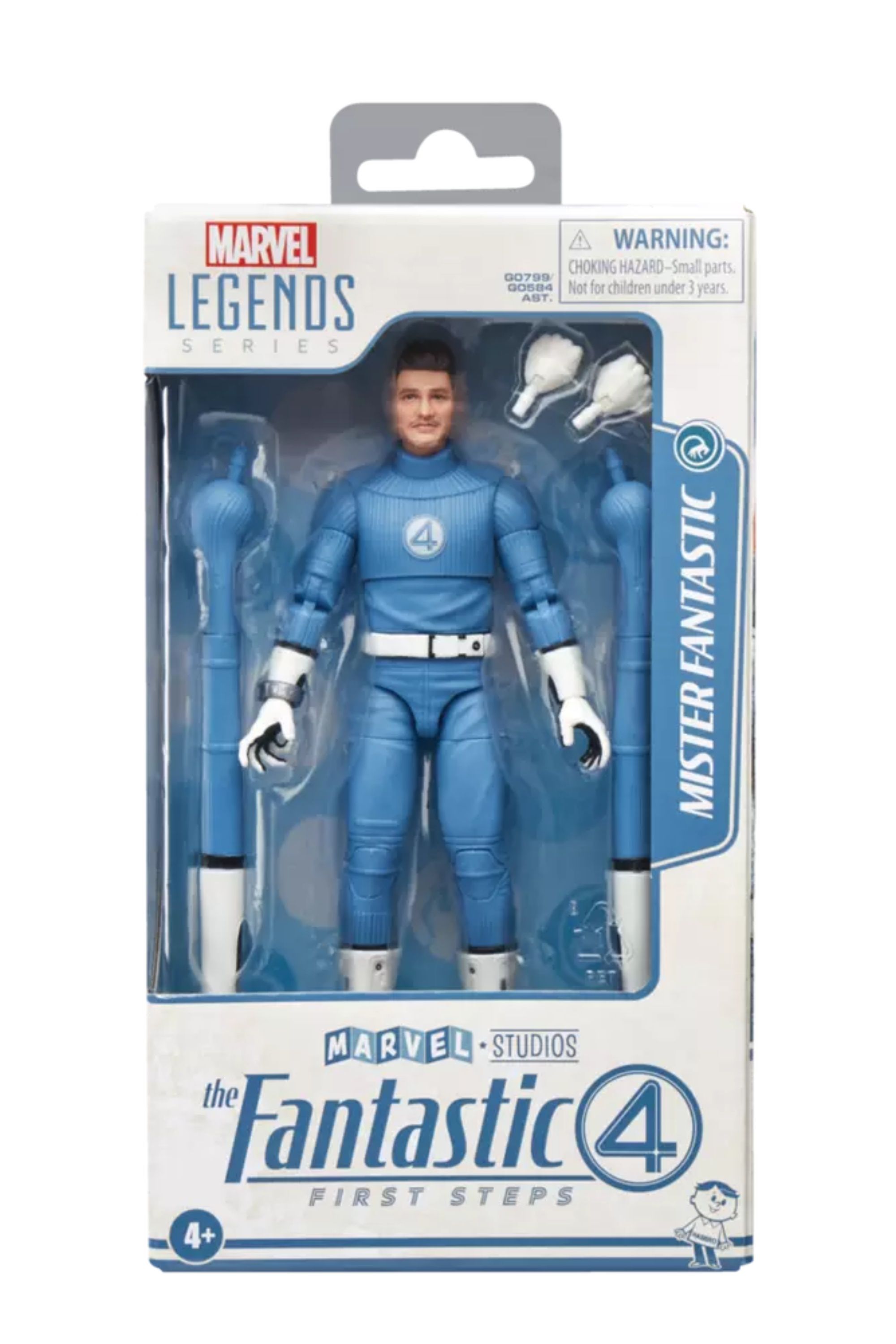 boxed marvel legends mister fantastic action figure.