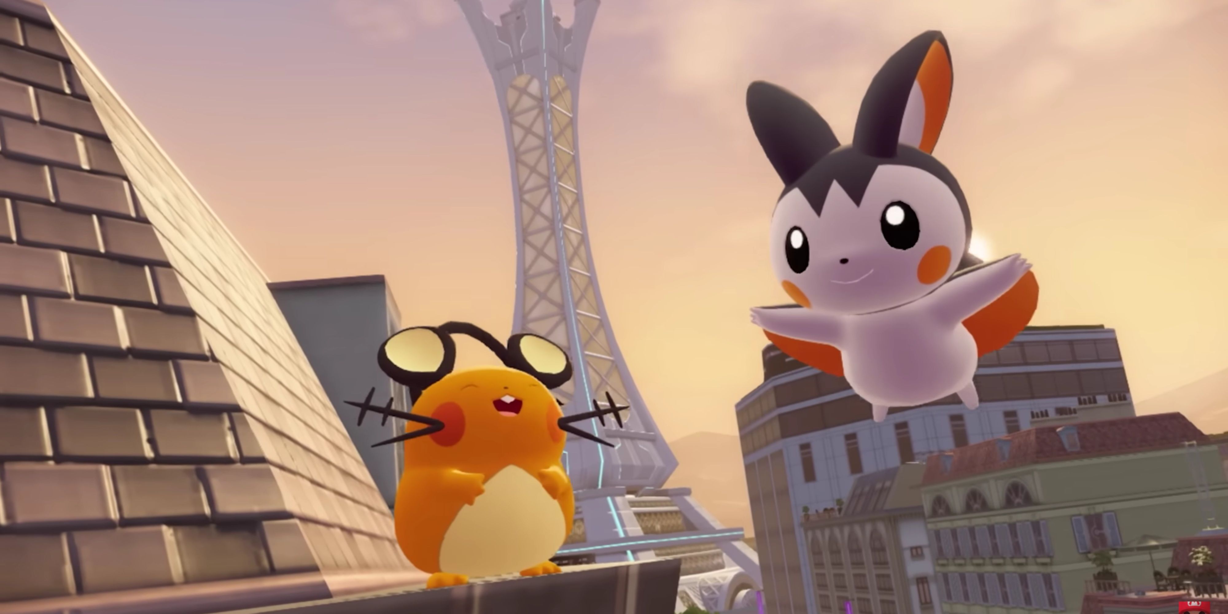 dedenne and emolga in pokemon legends z-a.