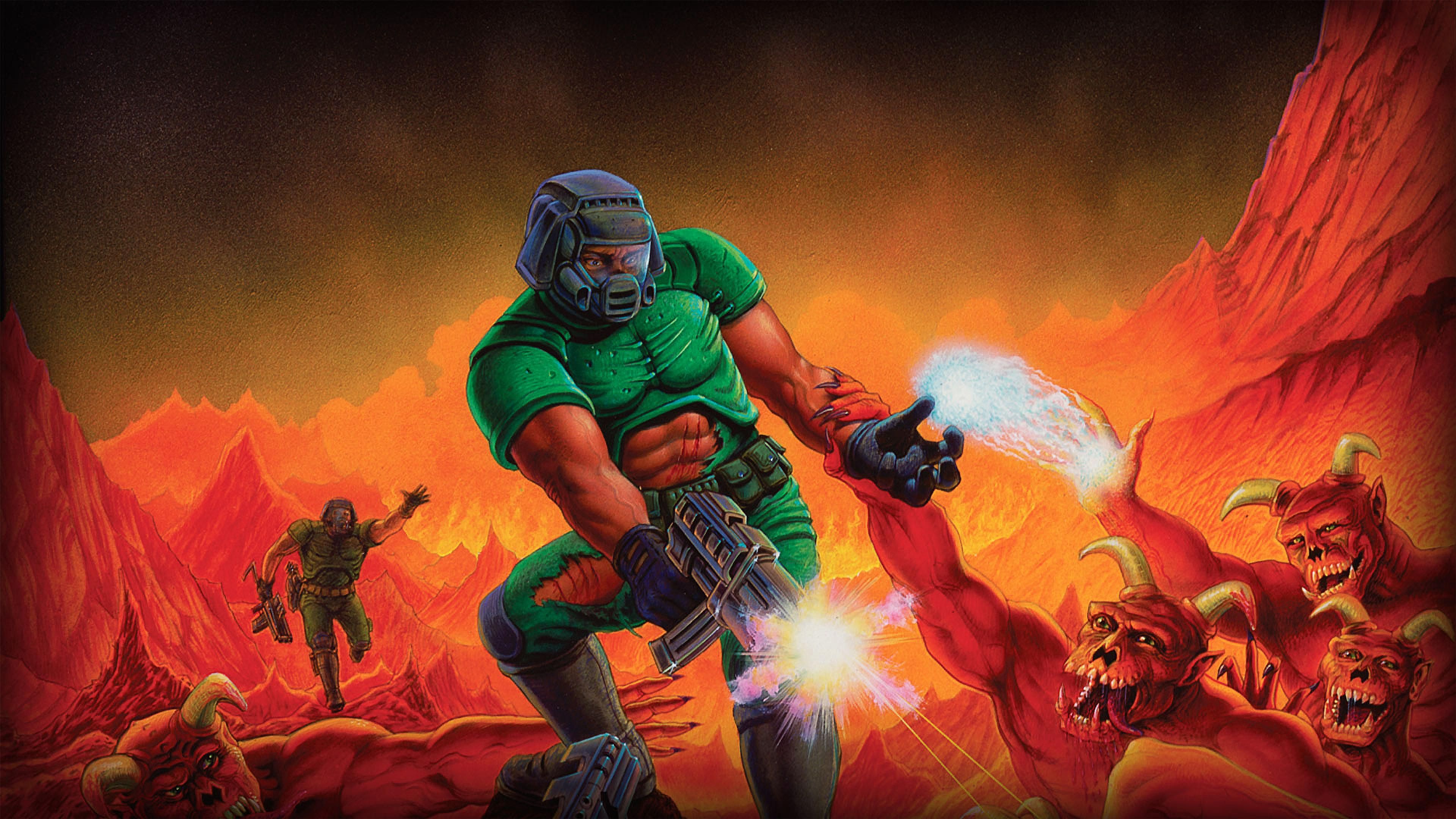 Classic Doom Key Art