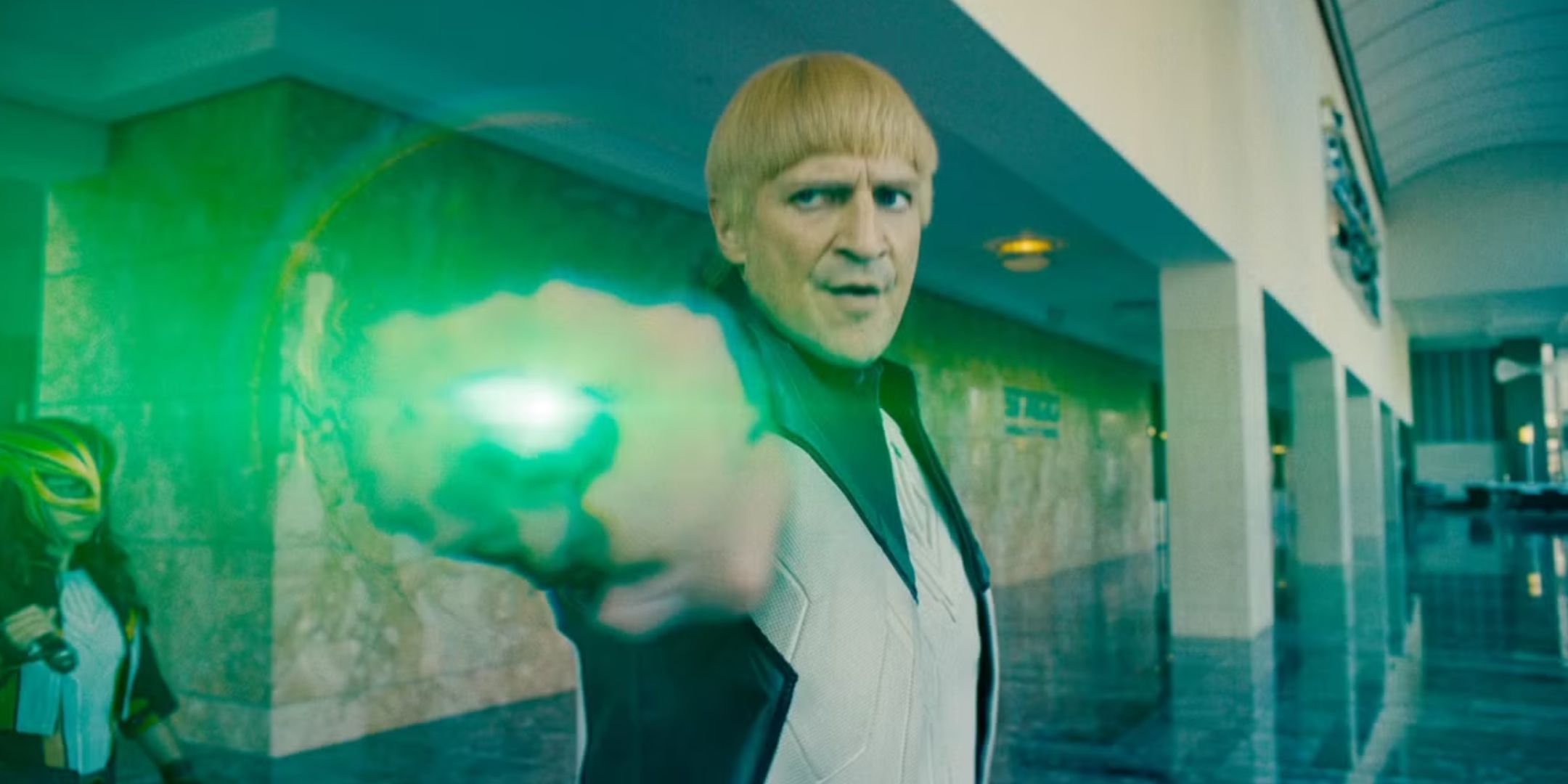 Nathan Fillion in the Superman film.