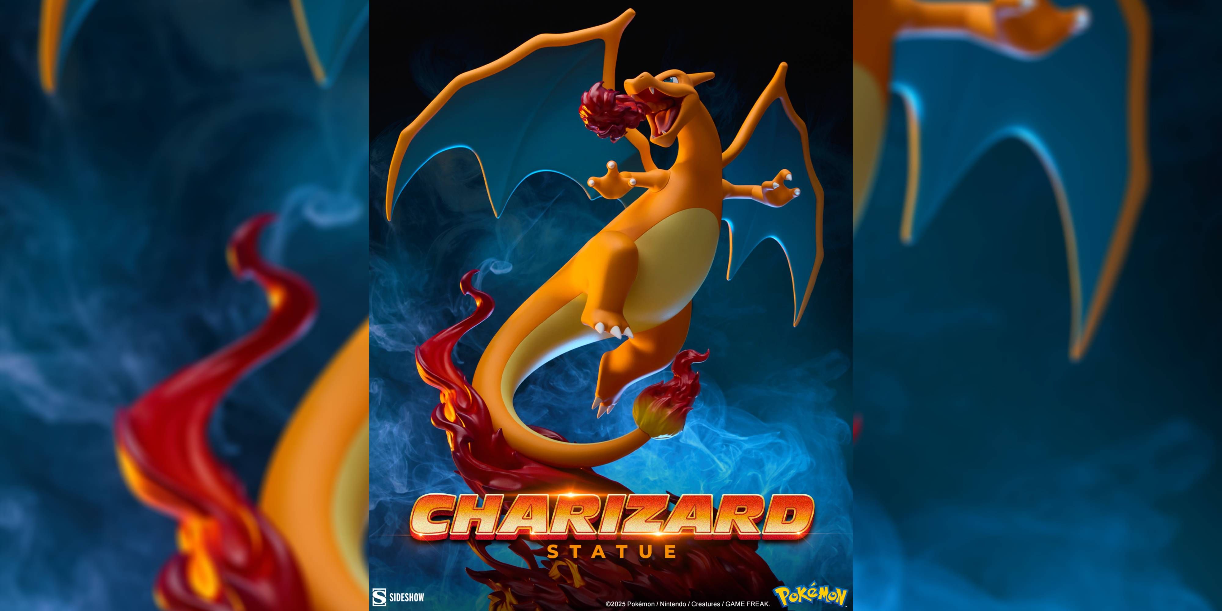 pokemon x sideshow charizard statue.