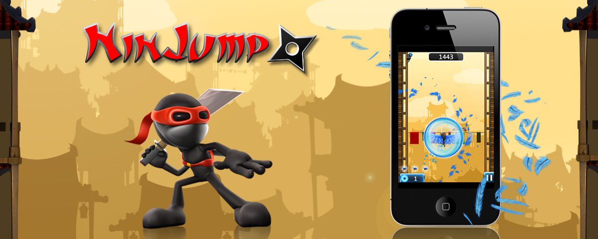 NinJump start screen logo.