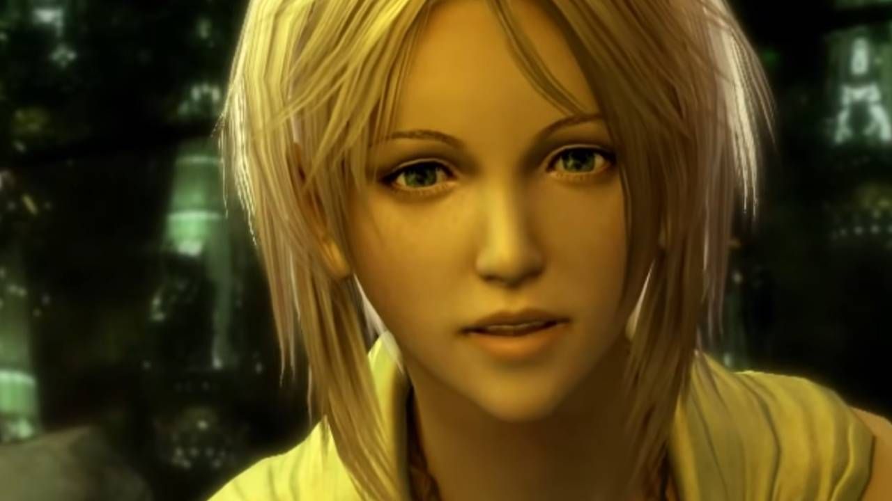 Nora Estheim saying _moms are tough_ in Final Fantasy 13.