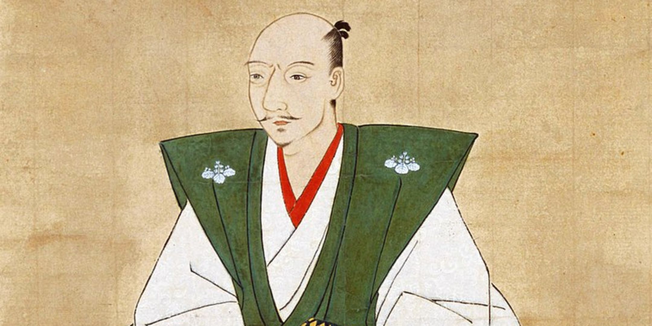 a 1583 painting of oda nobunaga, created shortly after his death.