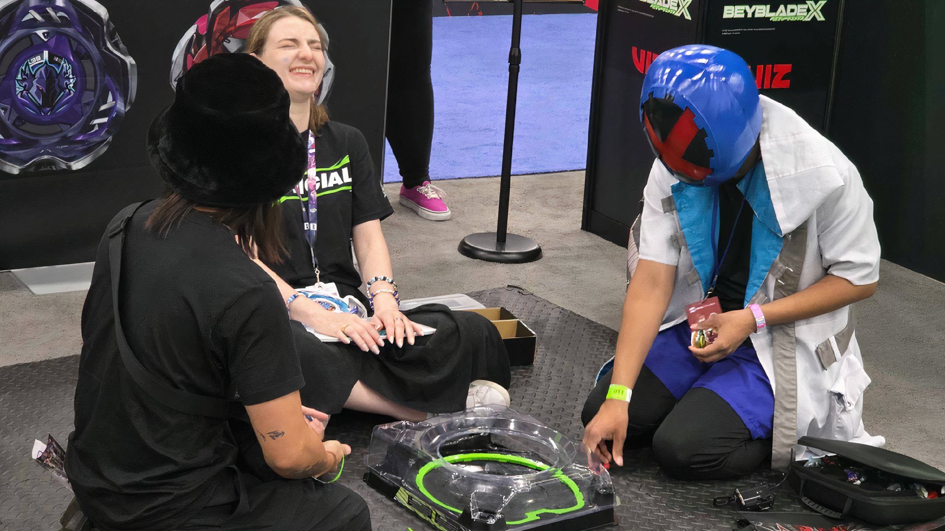 Players Competing At The Beyblade World Championship Qualifier.