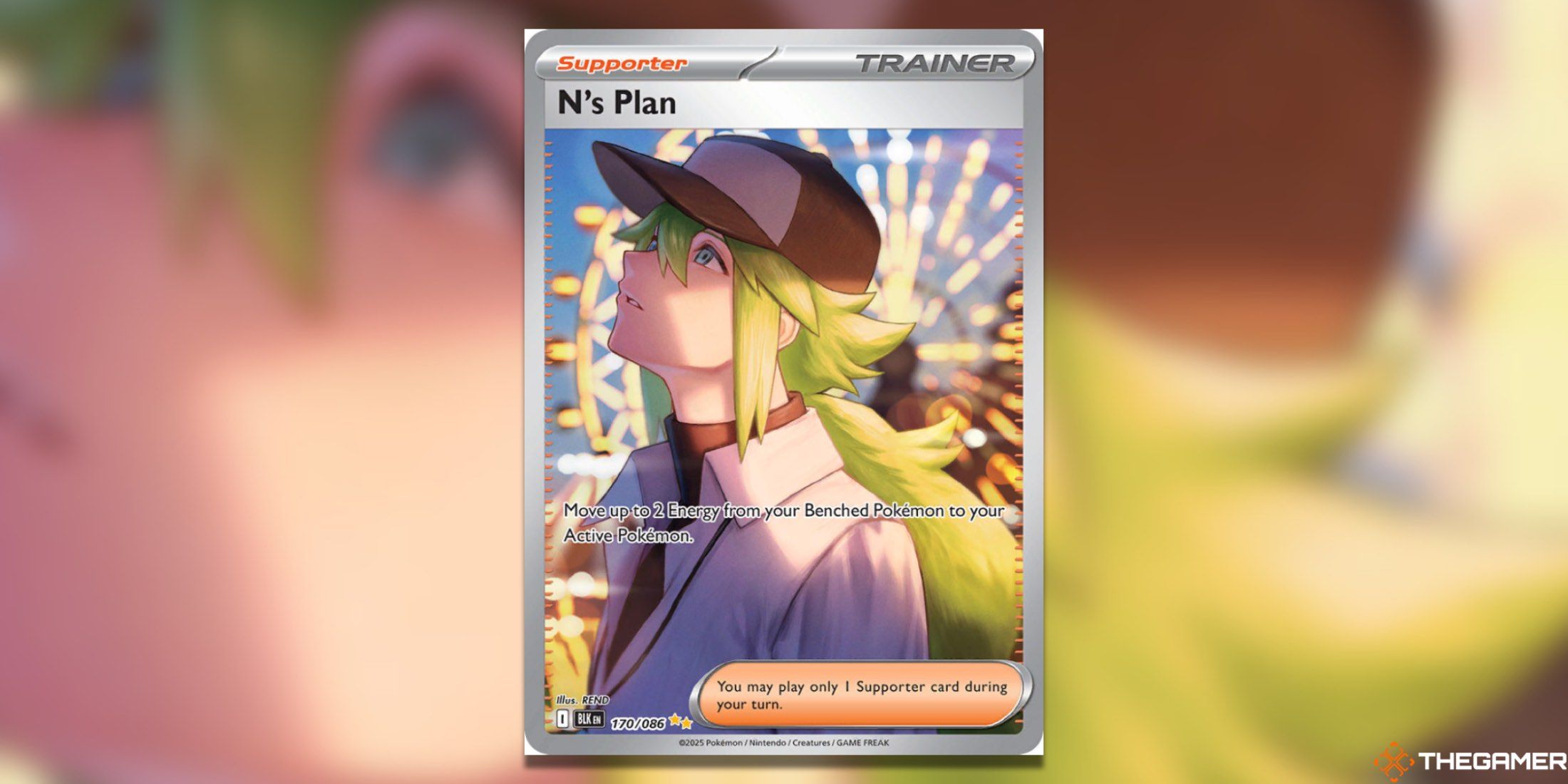 Black Bolt N's Plan Special Illustration Rare from the Pokemon TCG.