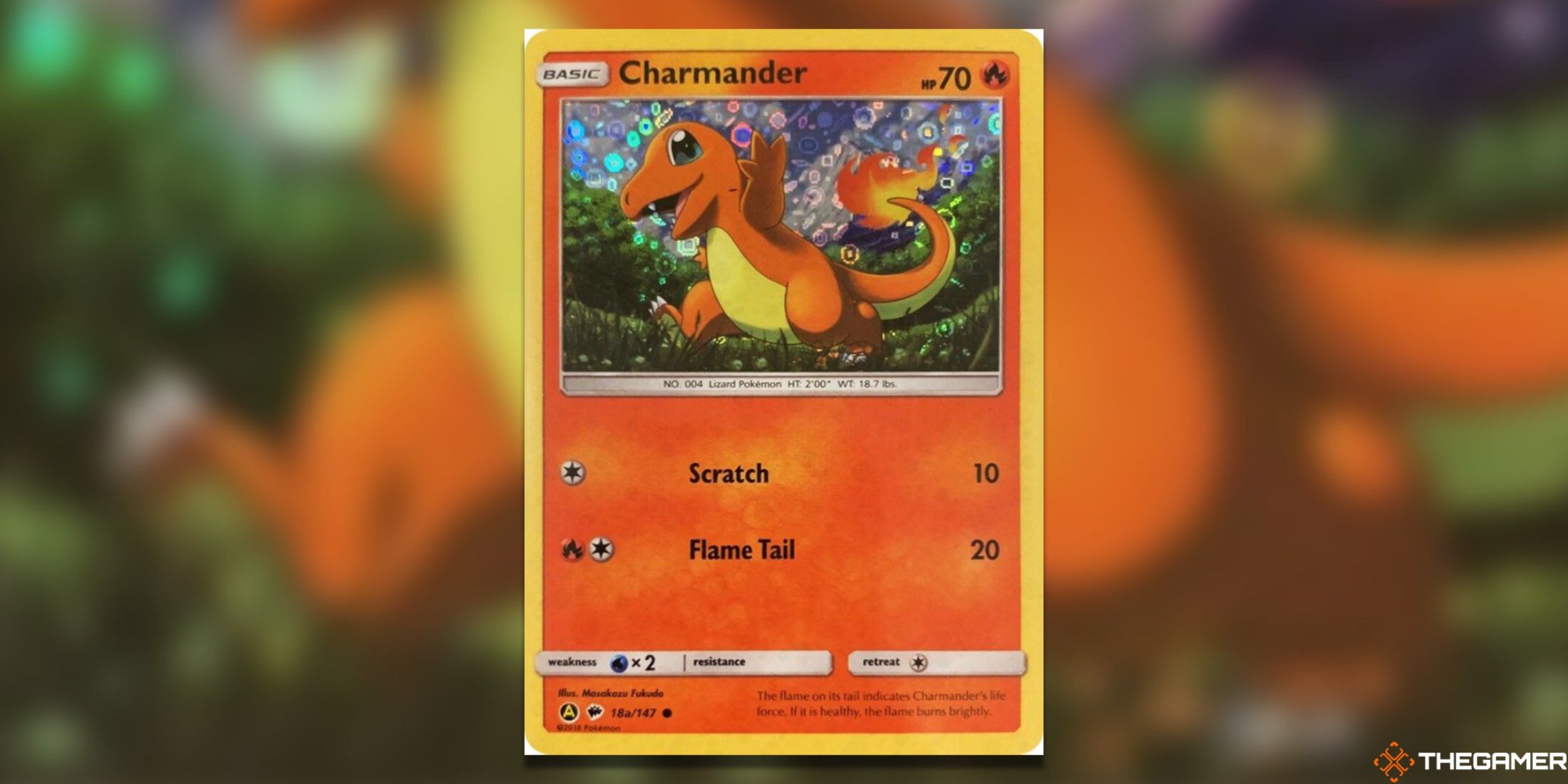 The General Mills Charmander from the Pokemon TCG.