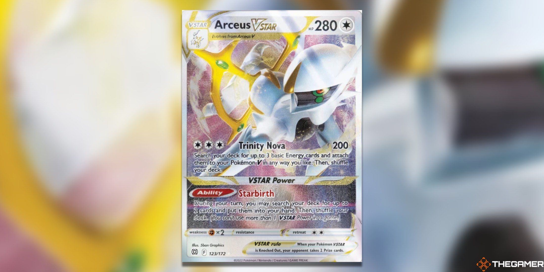 Pokemon TCG Most Valuable Metal Cards Promo Arceus VSTAR